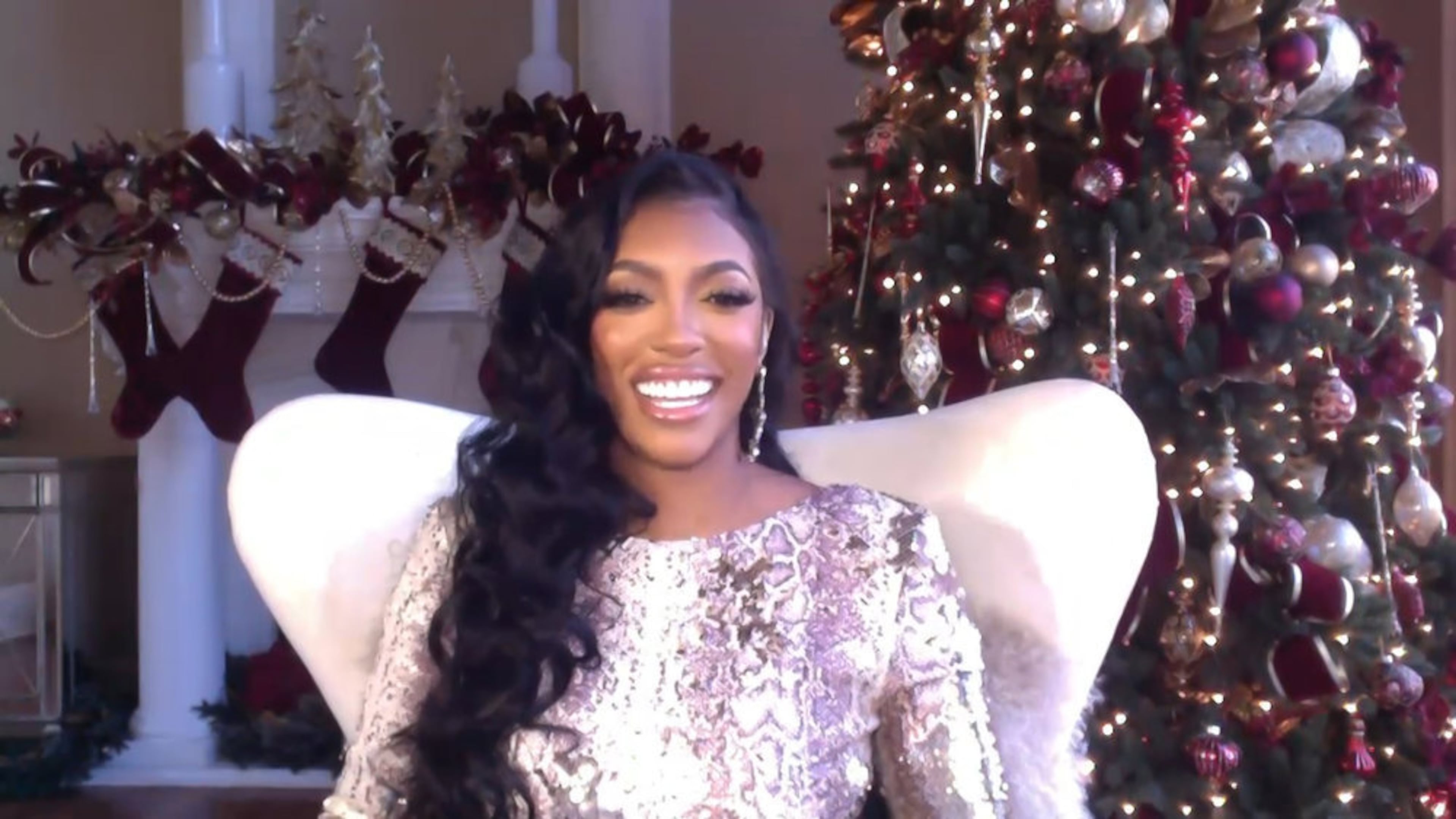 Porsha Williams on "Watch What Happens Live" in 2020. -- (Photo by: Bravo)