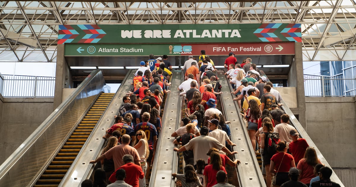 ‘Like eight Super Bowls': World Cup events have doubled MARTA ridership