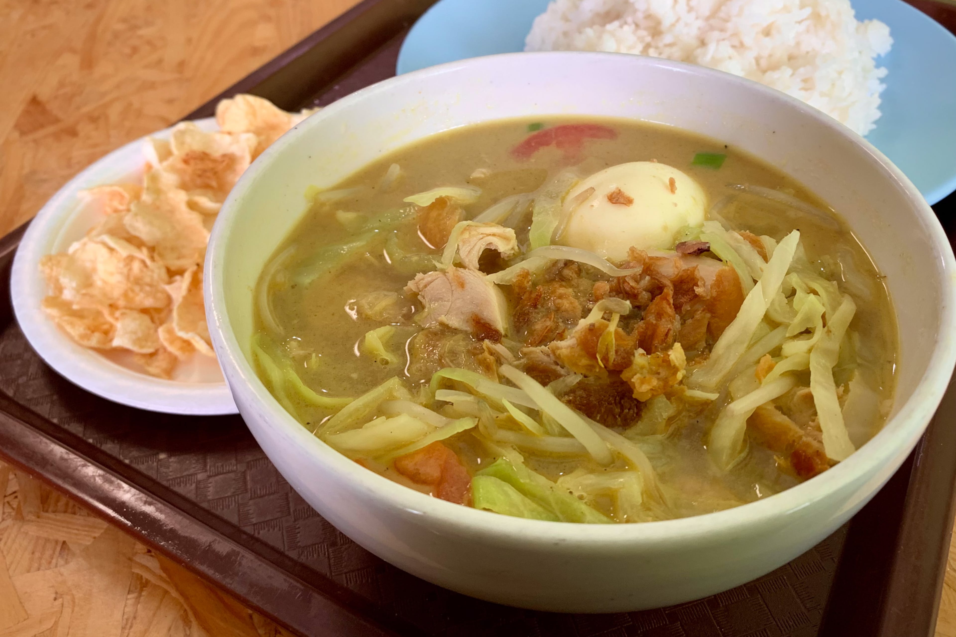 A beefy soto madura, typical of northeastern Java, is on the menu at Batavia. (Christopher Hassiotis for the AJC)