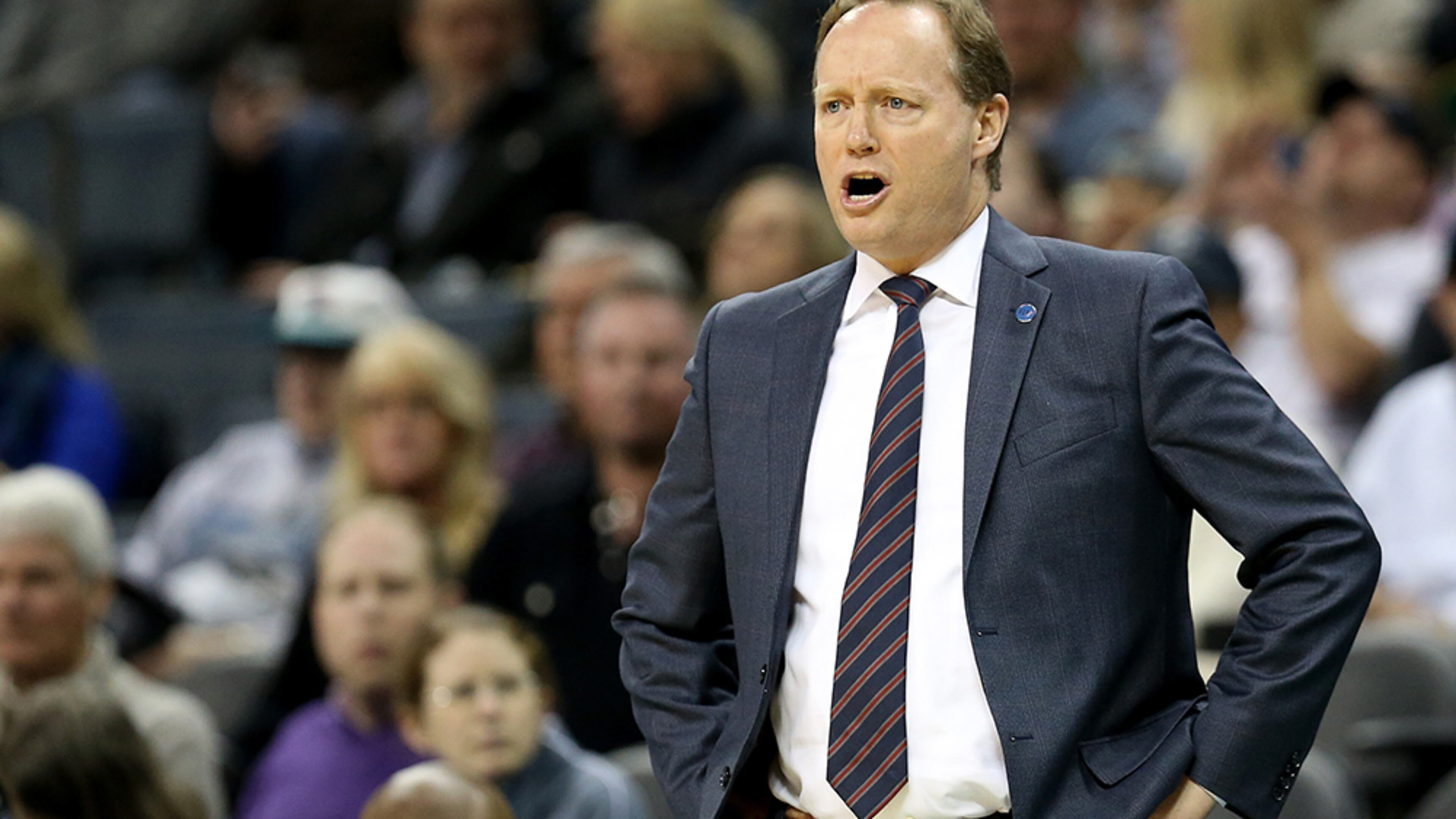 Hawks head coach Mike Budenholzer says Edy Tavares has been playing well.