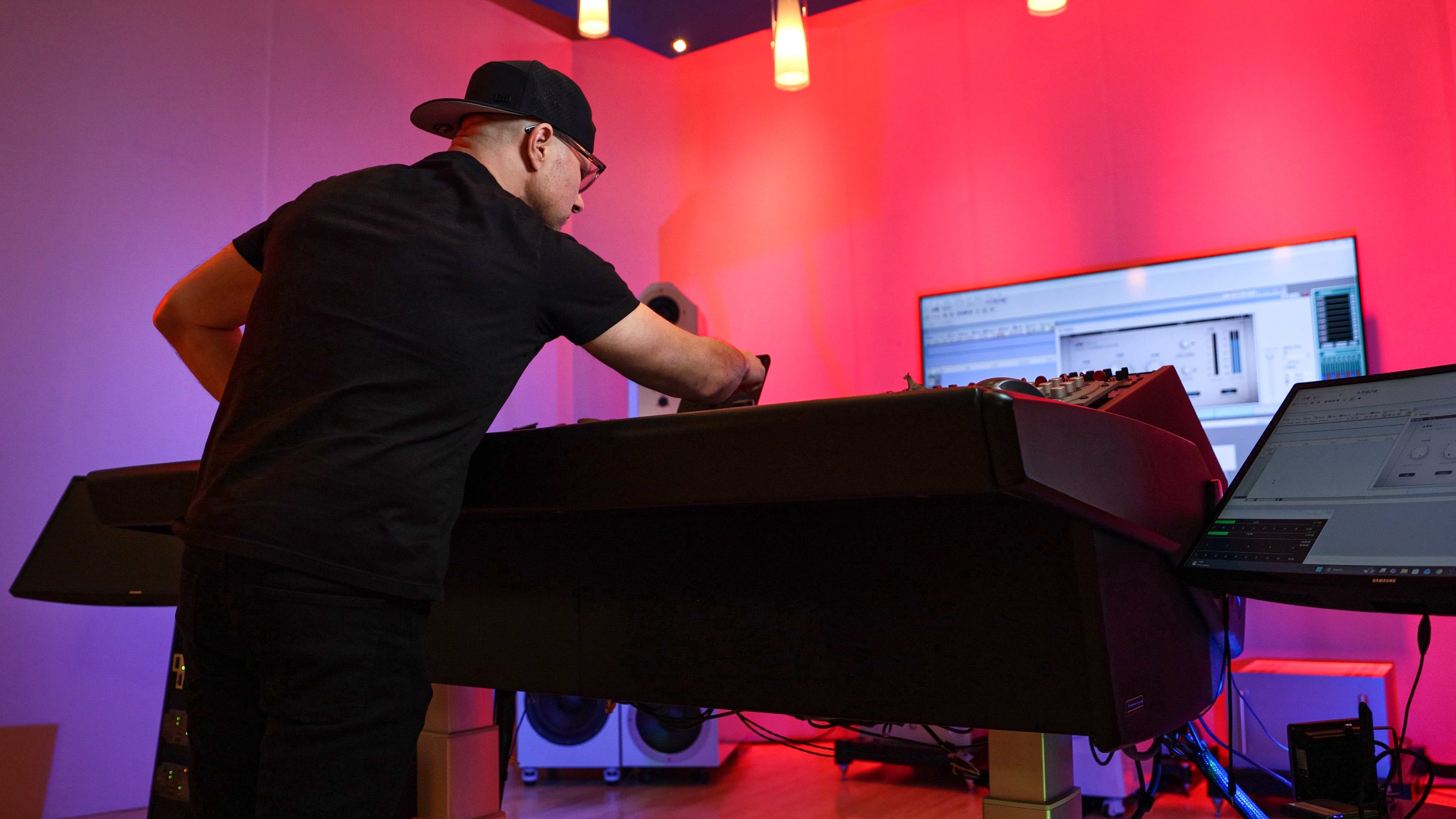 Colin Leonard is the founder of SING Mastering, which he opened in Atlanta in 2012. He masters about one to two albums per day, along with a few singles. “I want (the music) to be as loud as other projects that are out, but I want it to sound better than that.” (Courtesy of SING Mastering)