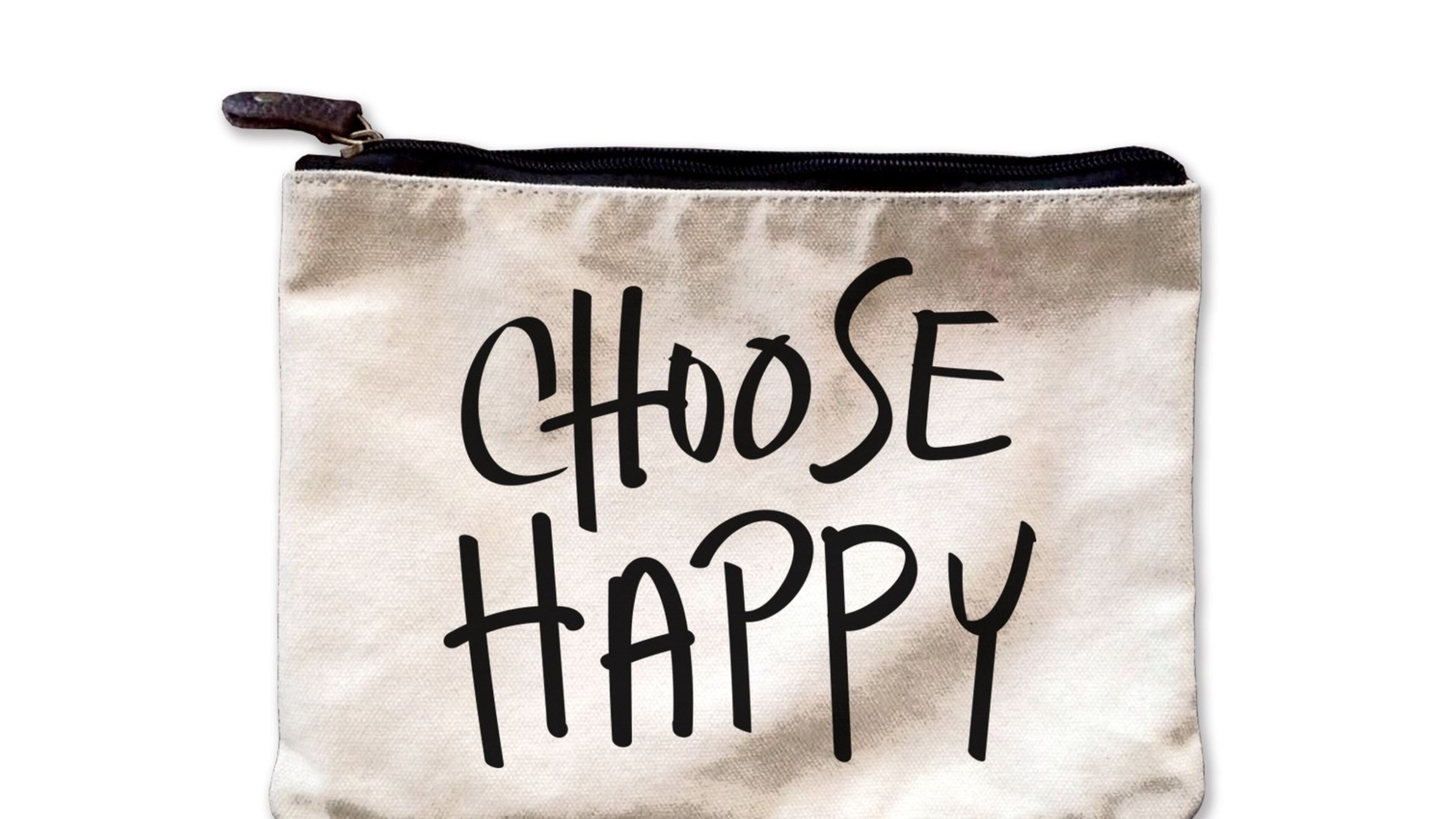 Store your favorite things in a large canvas tote with a friendly reminder. CONTRIBUTED