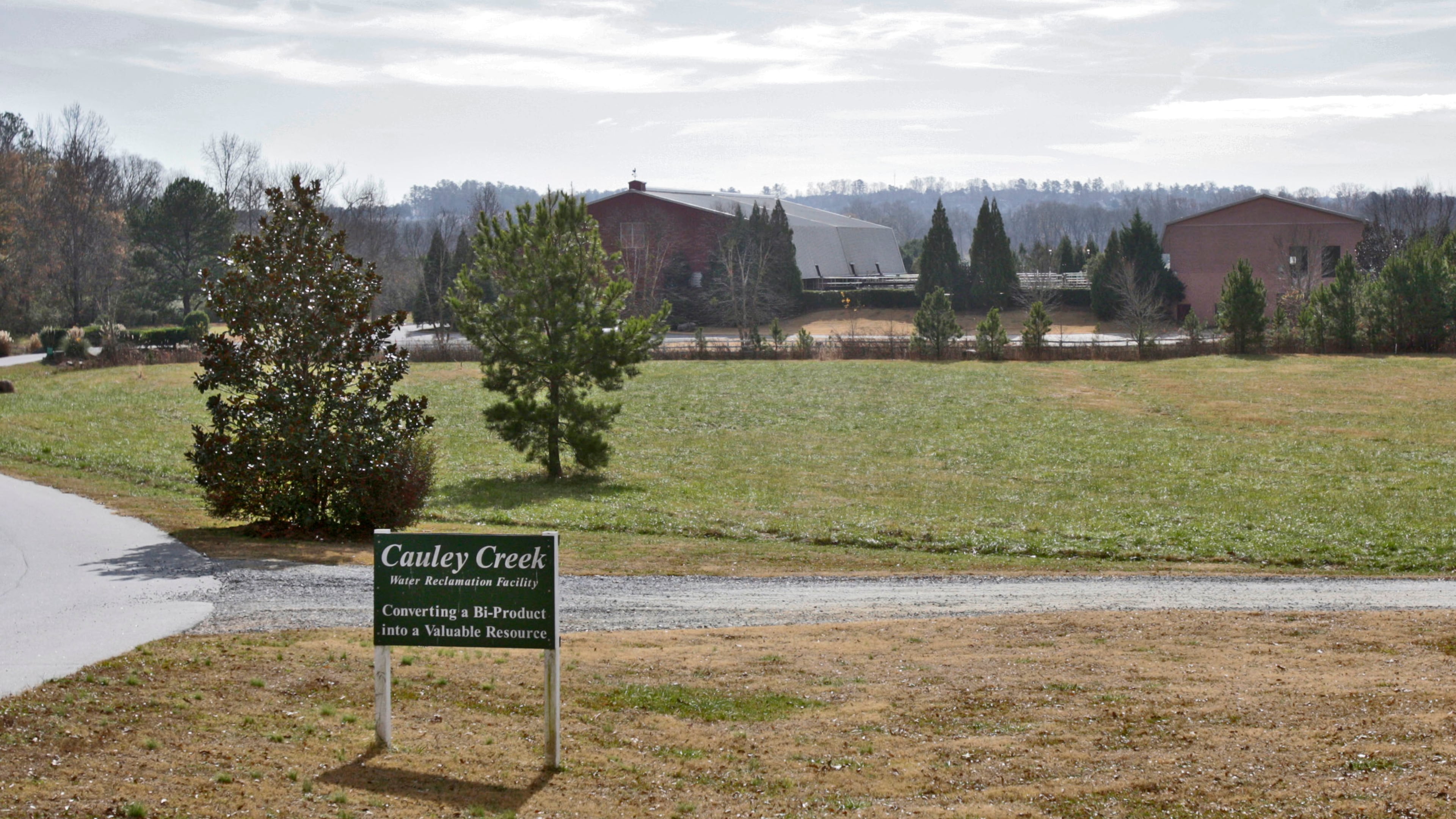 Cauley Creek Park space combines the property of the former Cauley Creek Reclamation Plant and Quail Hollow Park. BOB ANDRES BANDRES@AJC.COM