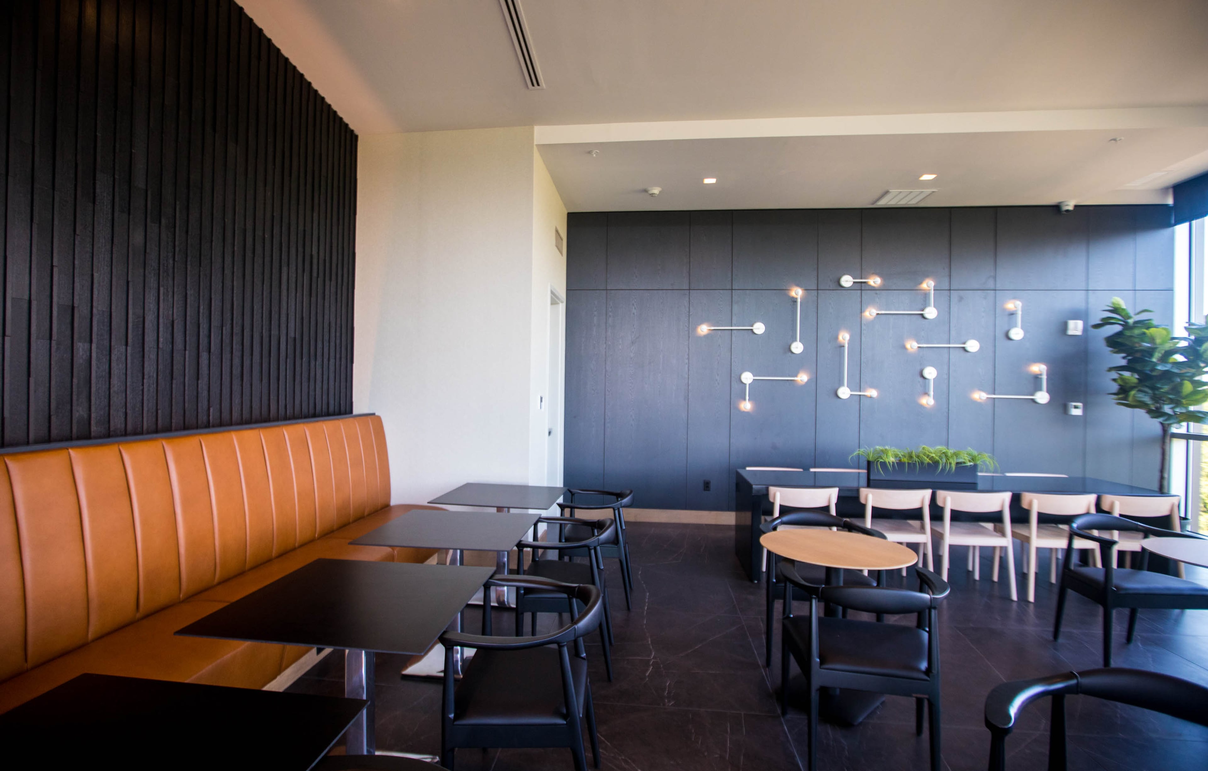 Bar Peri opens in early October 2021 in Dunwoody on the roof top at AC Hotel Atlanta Perimeter with several signature cocktails, tapas bites and a view. Photos taken on Tuesday, Sept 28, 2021. (Jenni Girtman for The Atlanta Journal-Constitution)