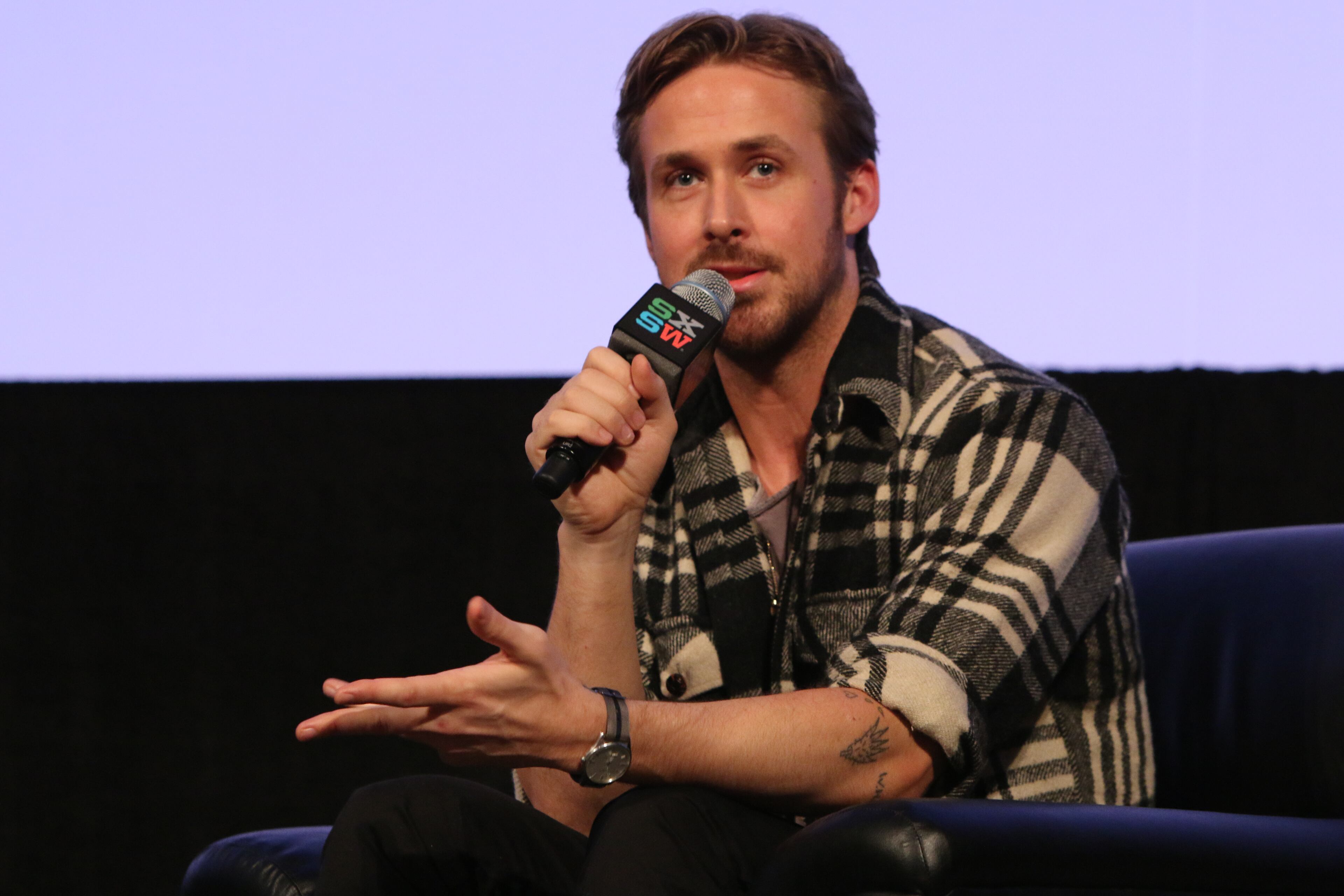 Mexican filmmaker Guillermo Del Toro held a conversation with the Canadian actor and debutant filmmaker Ryan Gosling, during one of the sessions in the SXSW film festival at the Austin Convention Center, on Friday, March 13, 2015.