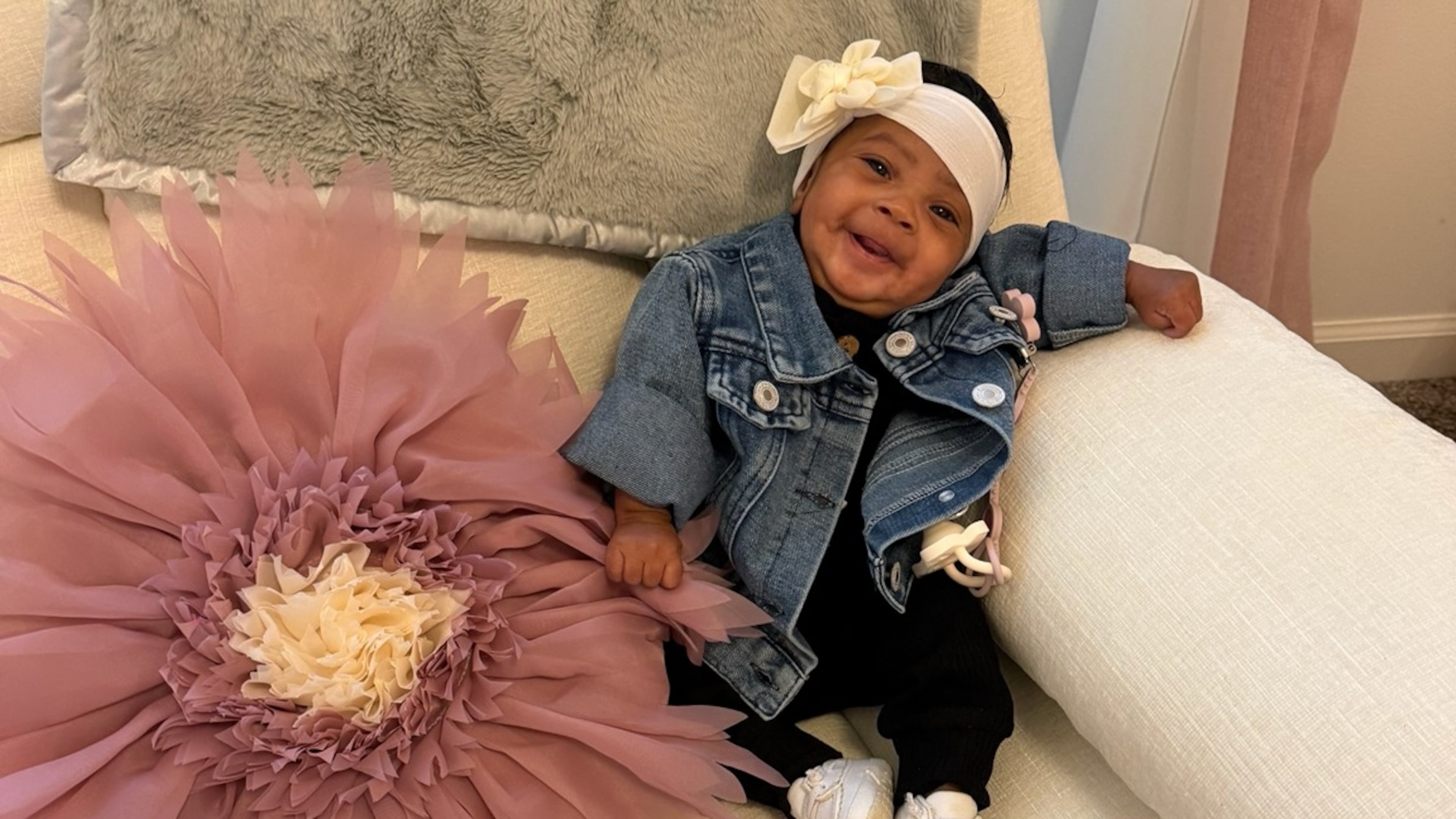 Tamia Janae, the 2-month-old daughter of Tamica Brown, was born July 23, 2026, after her mother’s yearslong journey to motherhood. (Photo Courtesy of Tamica Brown)