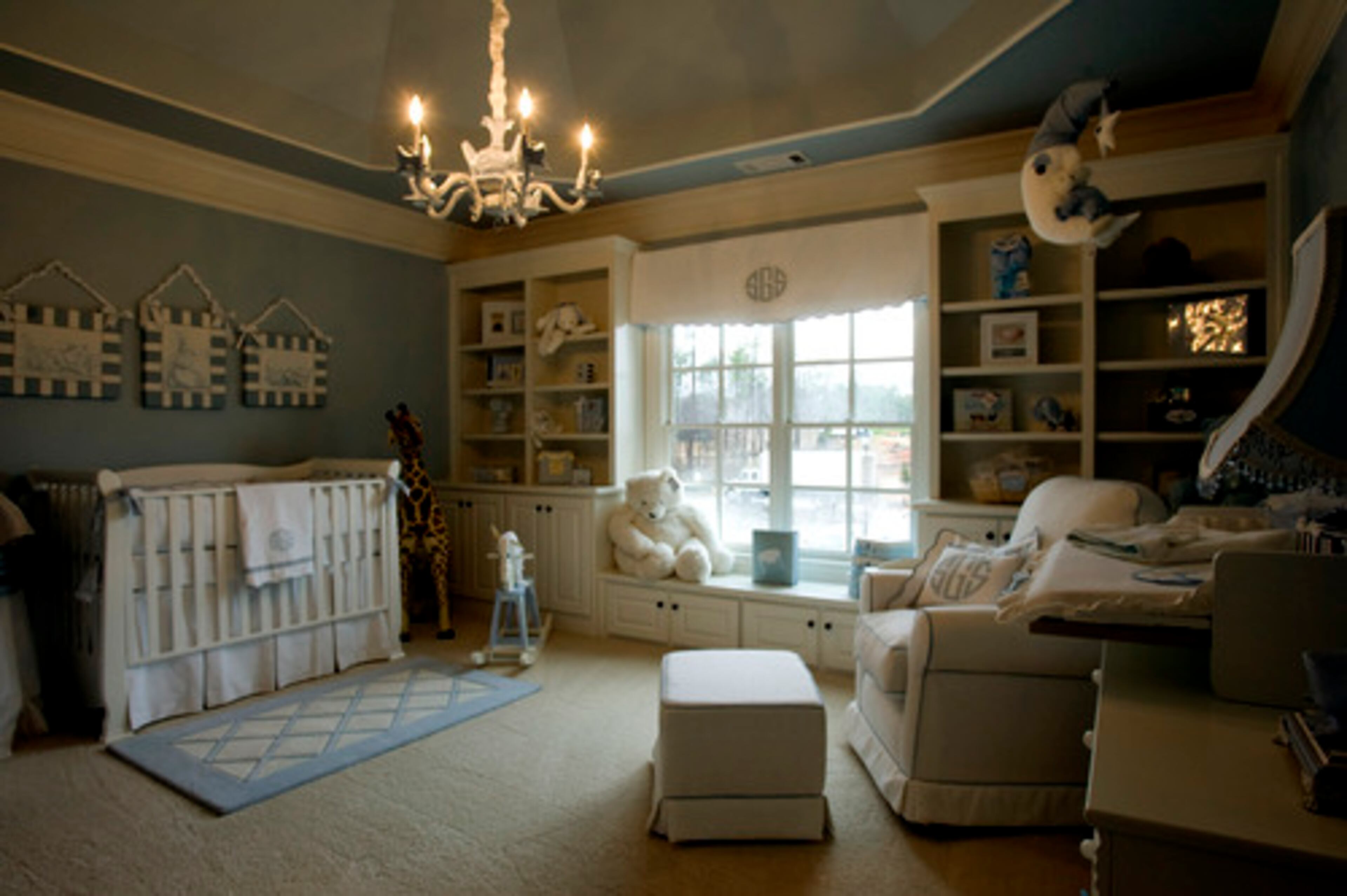 The nursery of Canton Place was designed by Bellini Baby and Teen Furniture.