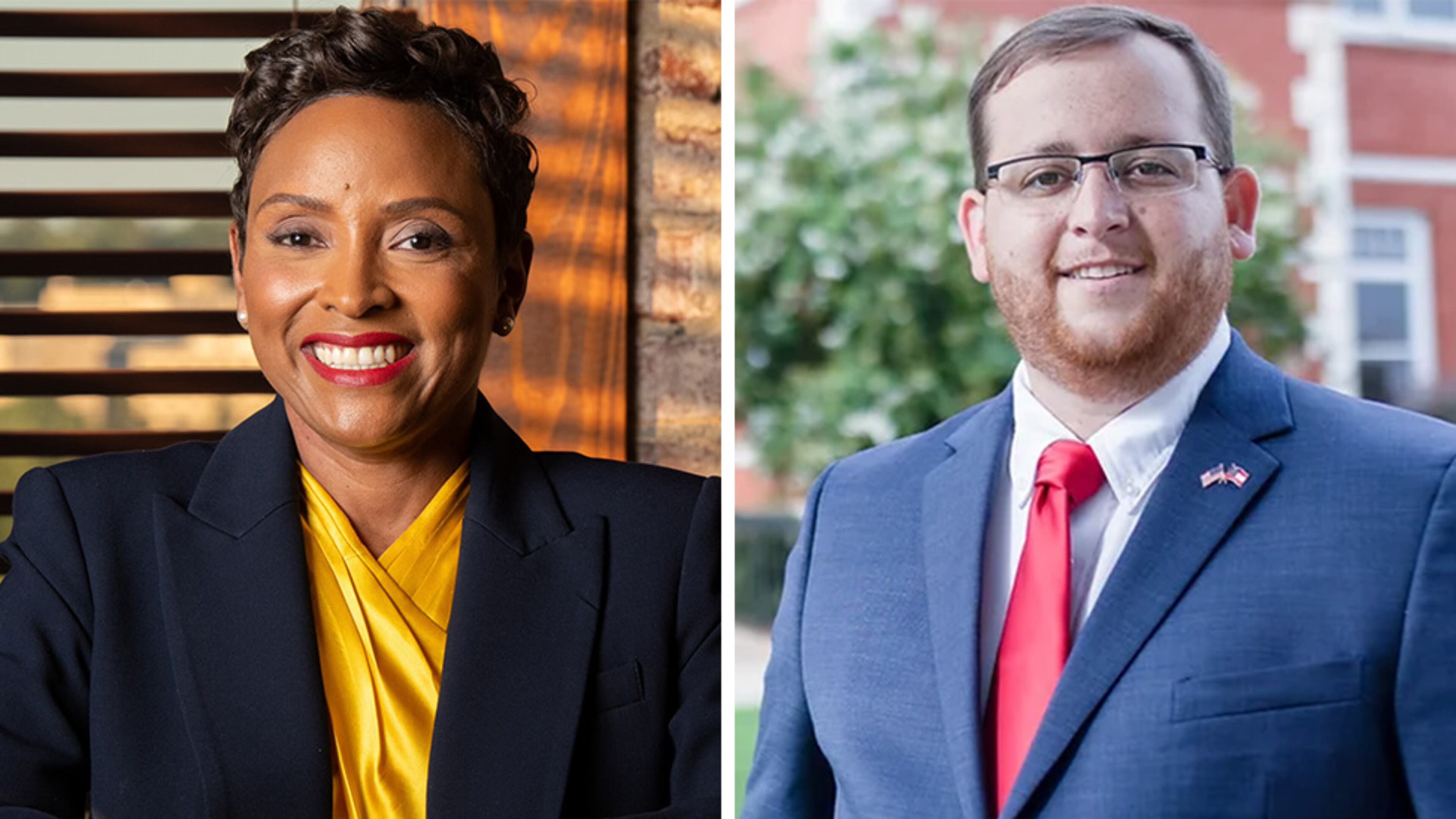 Democrat Tangie Herring and Republican Noah Harbuck are running against each other for a state House seat representing a new majority-Black district in Monroe and Macon-Bibb counties.