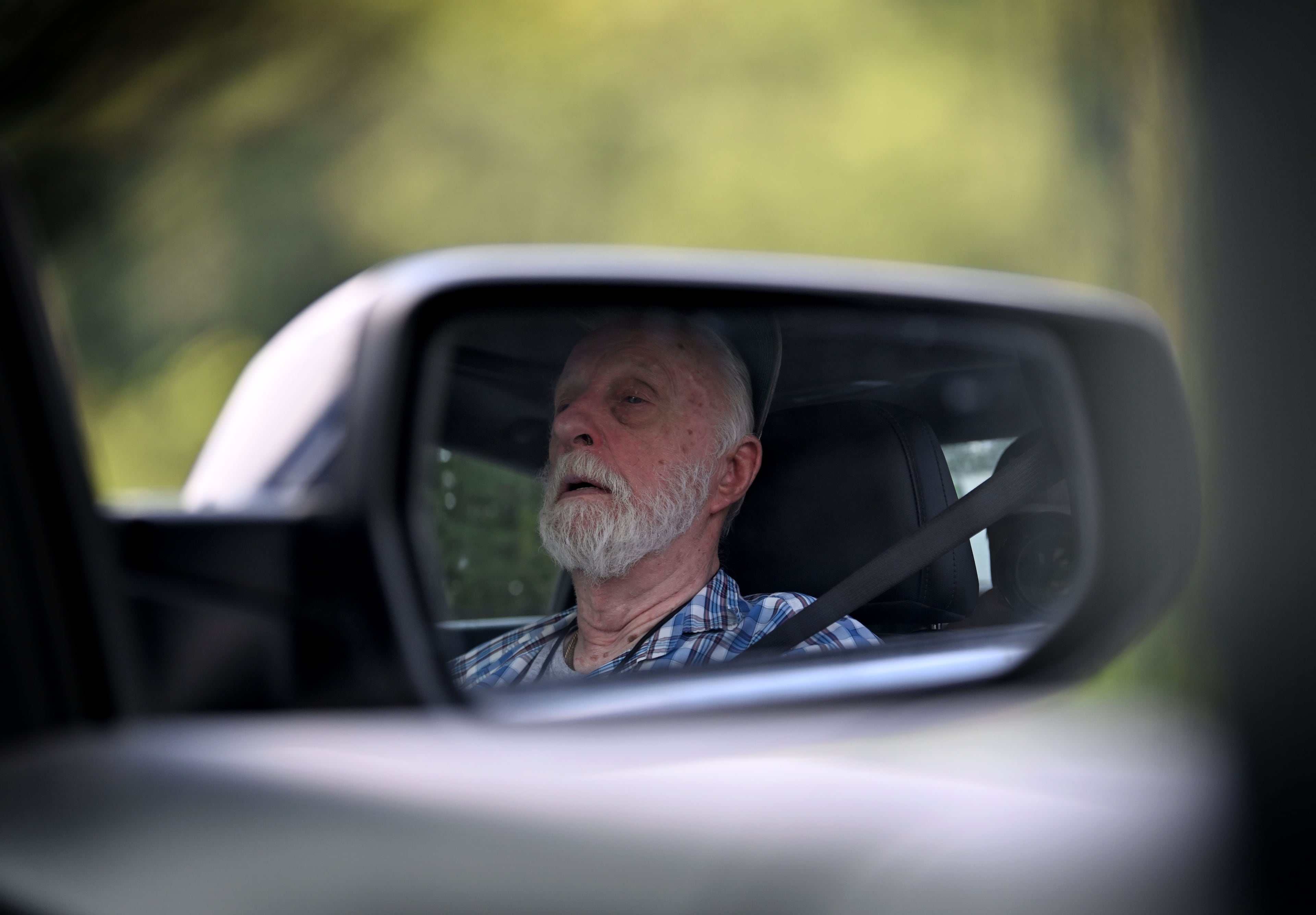 Scott Smith doesn't drive anymore, but in September he guided a reporter to some places he remembered. (Hyosub Shin/AJC)