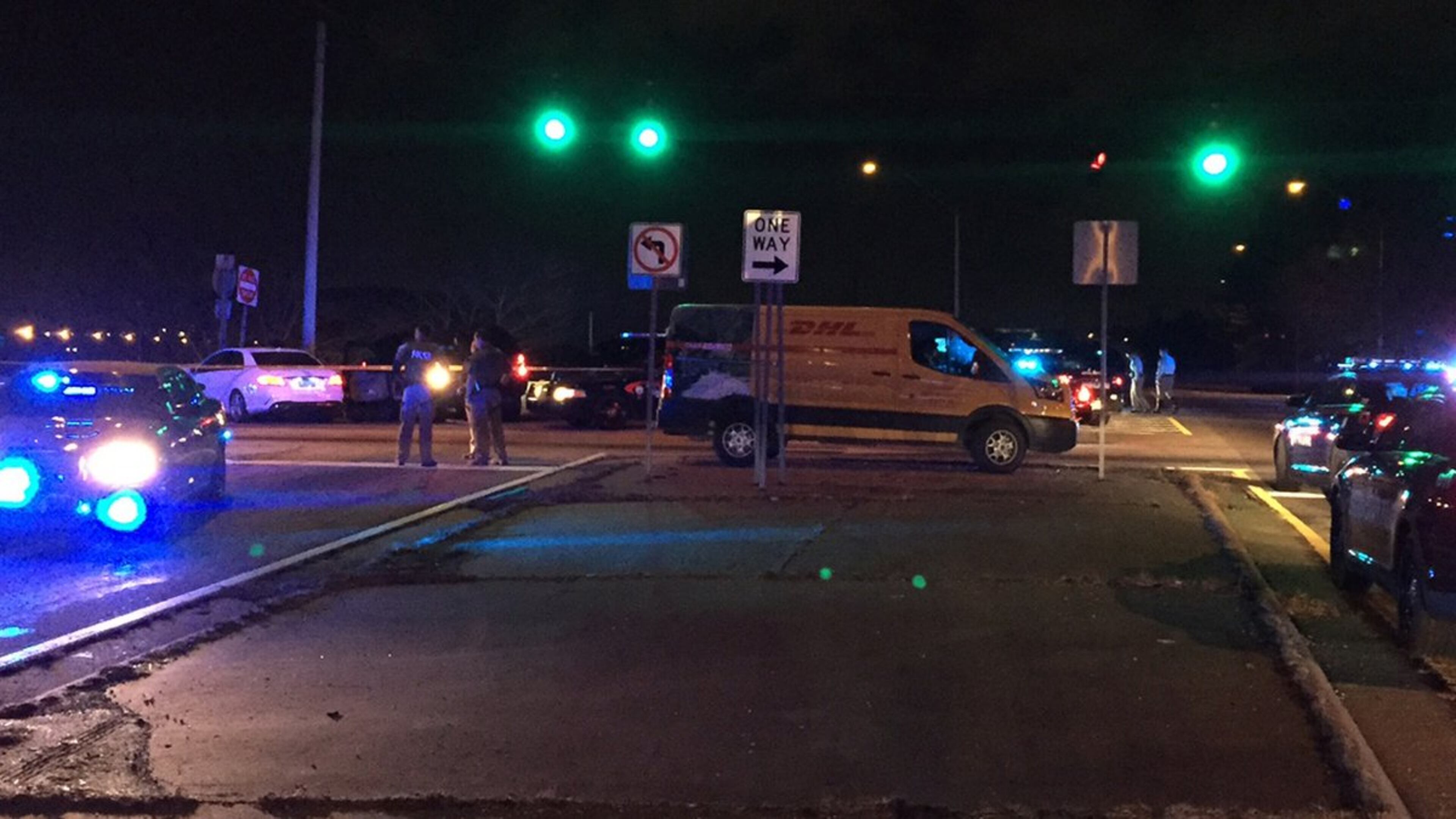 A teen was shot after a chase ended in Clayton County. (Credit: Channel 2 Action News)
