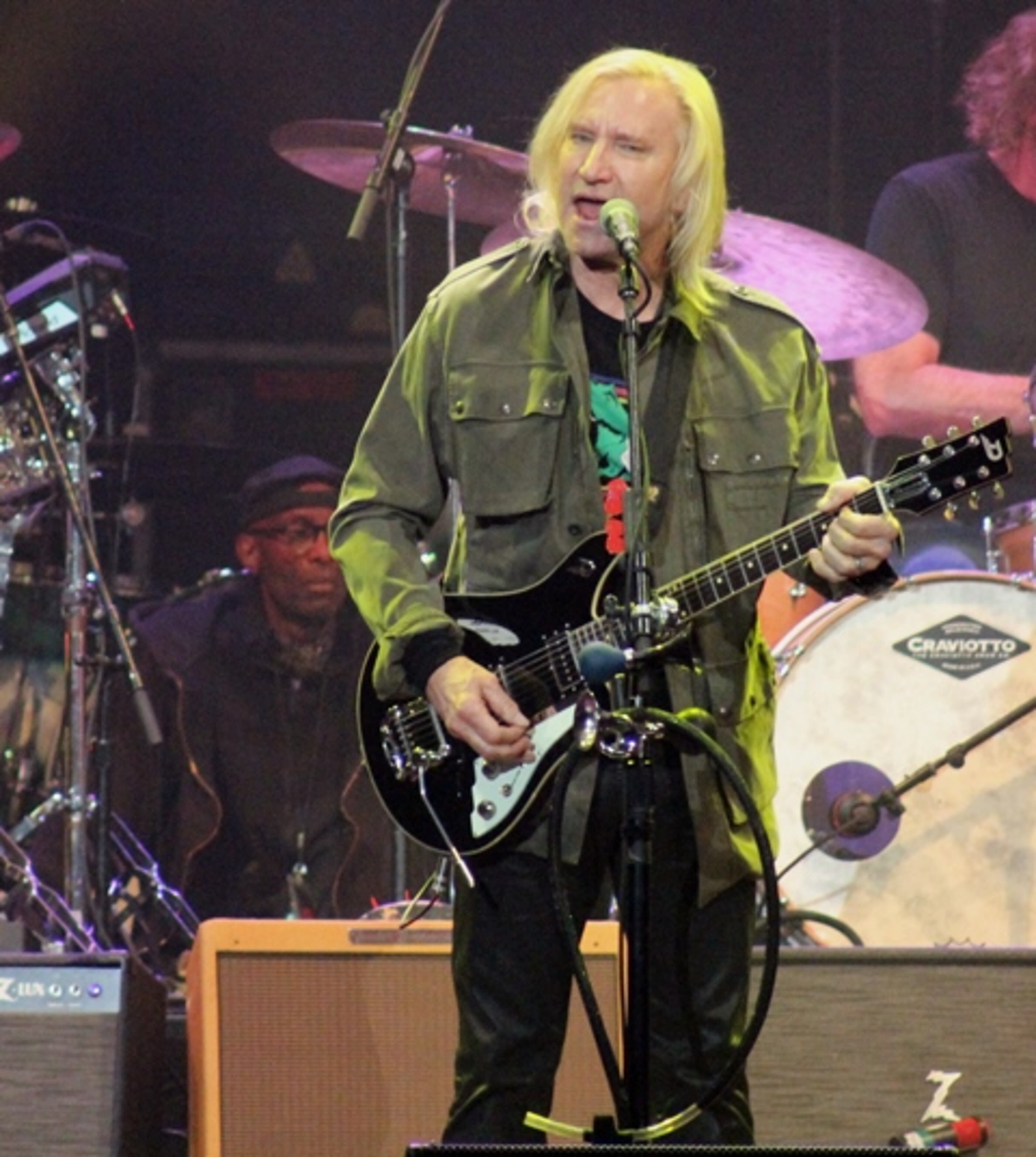 Joe Walsh still plays a mean guitar. Photo: Melissa Ruggieri/AJC