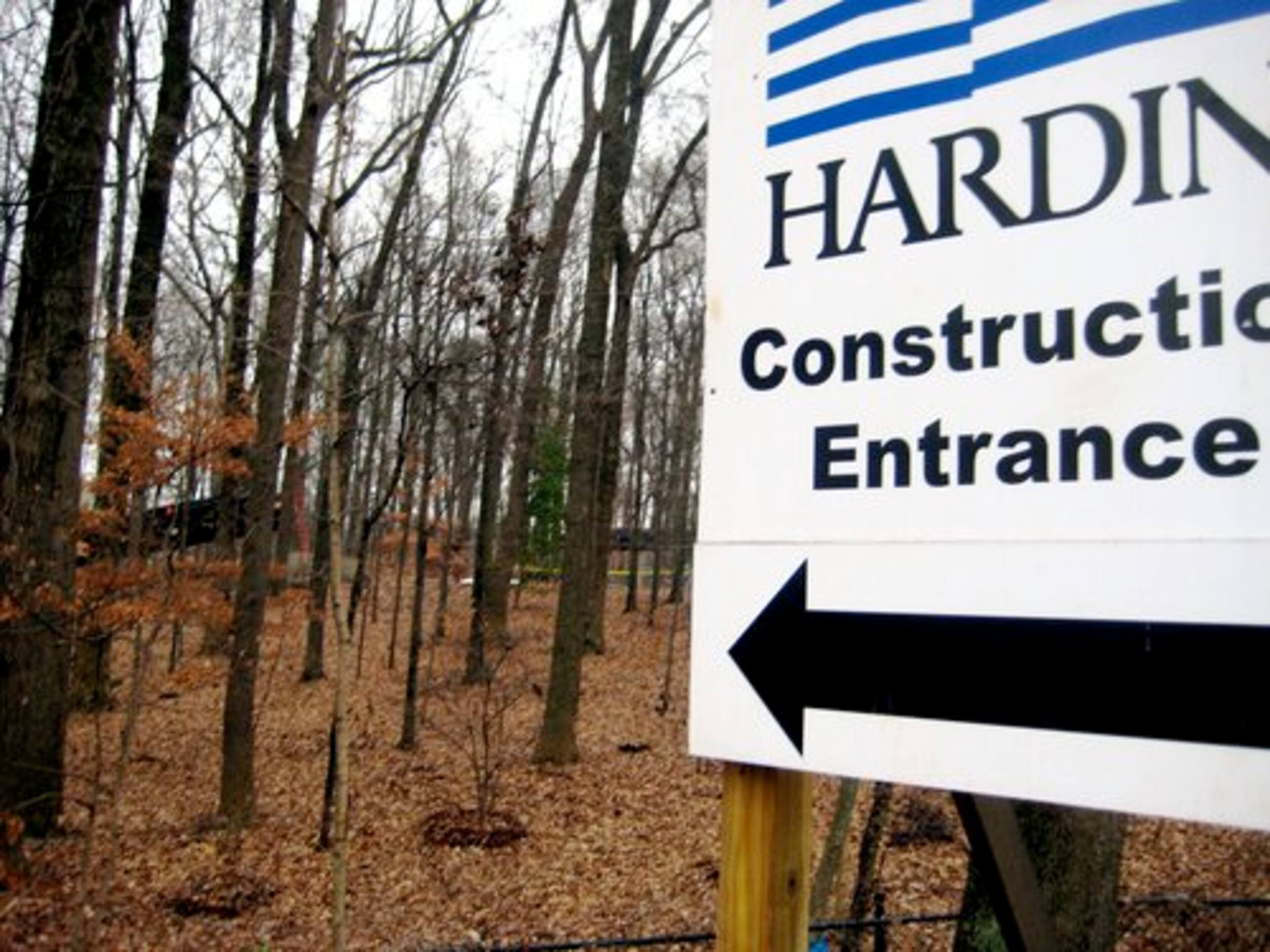 The garden was closed for the weekend.