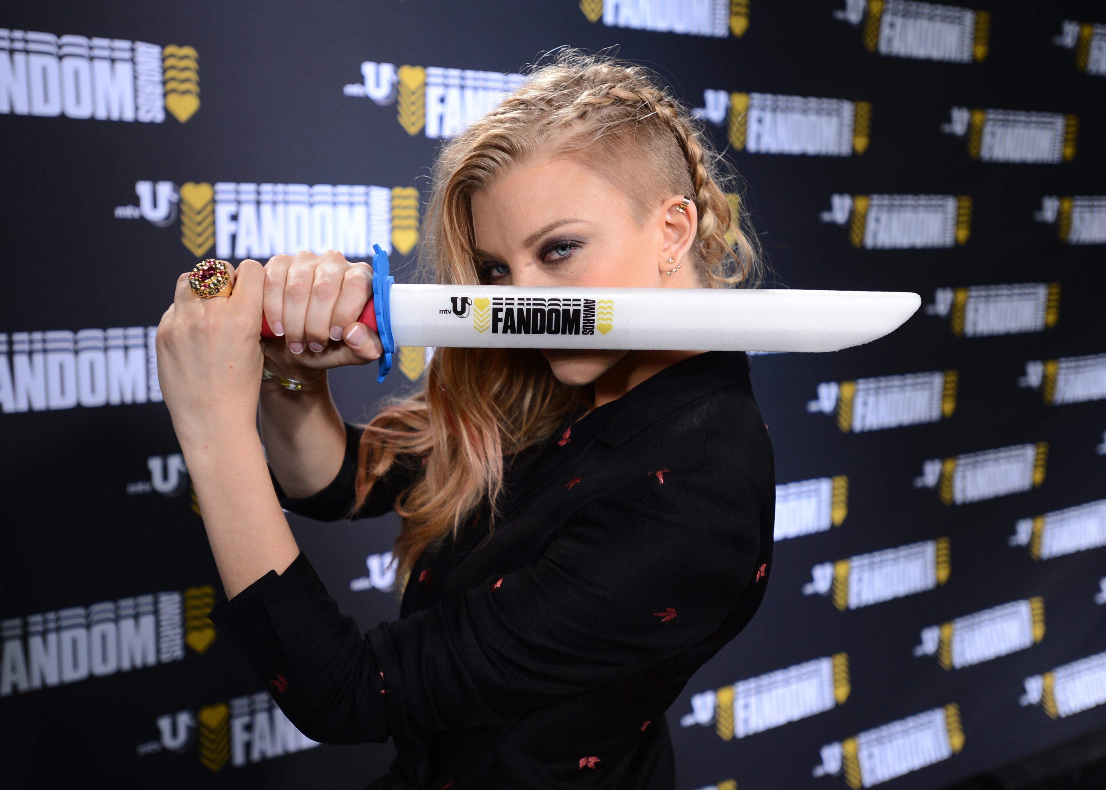 IMAGE DISTRIBUTED FOR MTV - Natalie Dormer attends the mtvU Fandom Awards at MTV Fan Fest at Comic-Con on Thursday, July 24, 2014, in San Diego. (Photo by Jordan Strauss/Invision for MTV/AP Images)