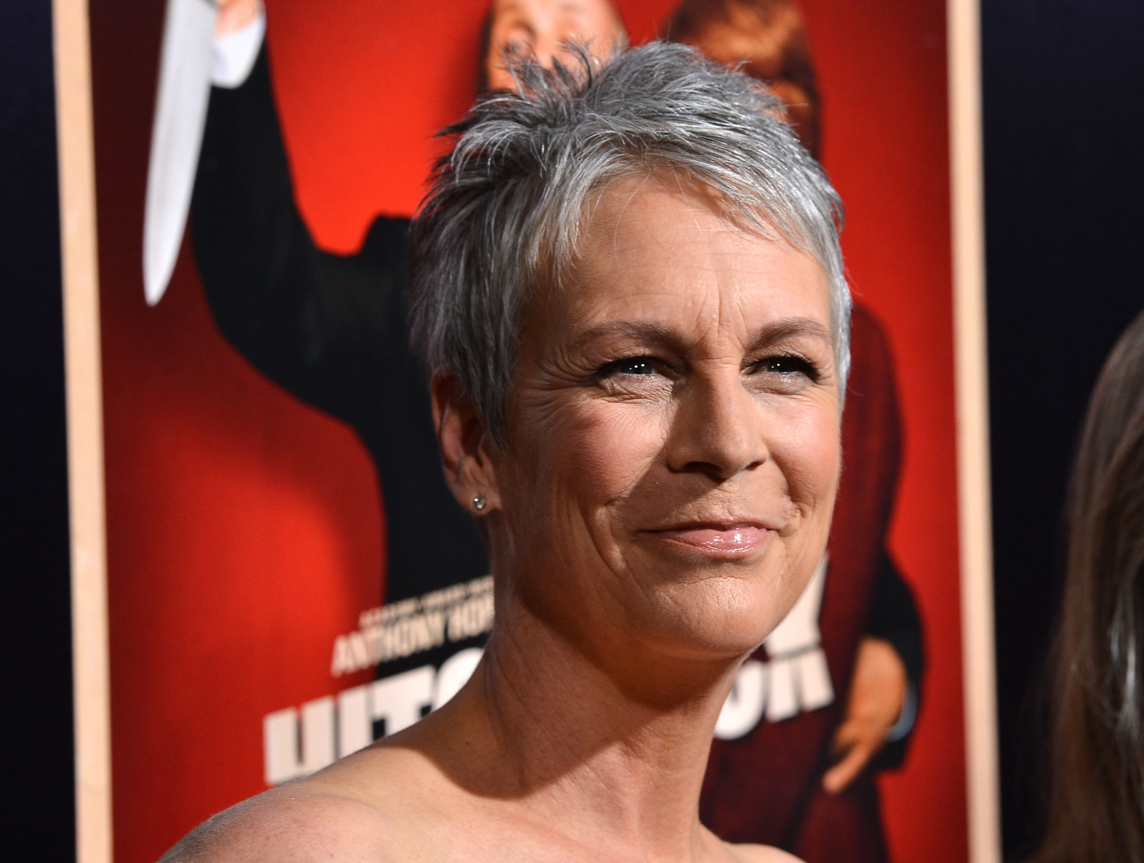 Actress Jamie Lee Curtis arrives at the Premiere Of Fox Searchlight Pictures' "Hitchcock" at AMPAS Samuel Goldwyn Theater on November 20, 2012 in Beverly Hills, California.