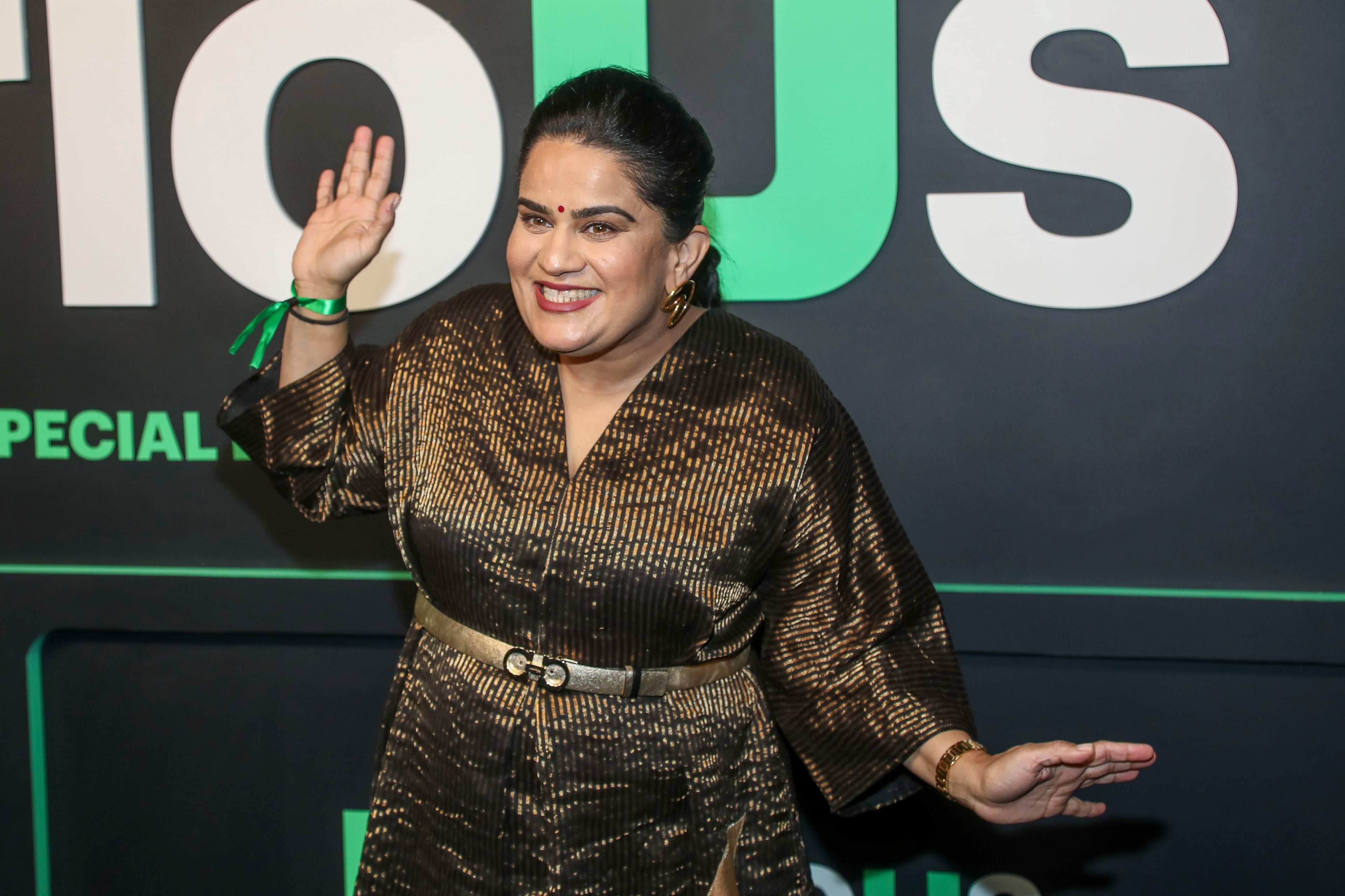 Comedian Zarna Garg attends Hulu's Hularious stand-up comedy celebration at The Stand on Tuesday, Dec. 3, 2024, in New York. (Andy Kropa/AP)