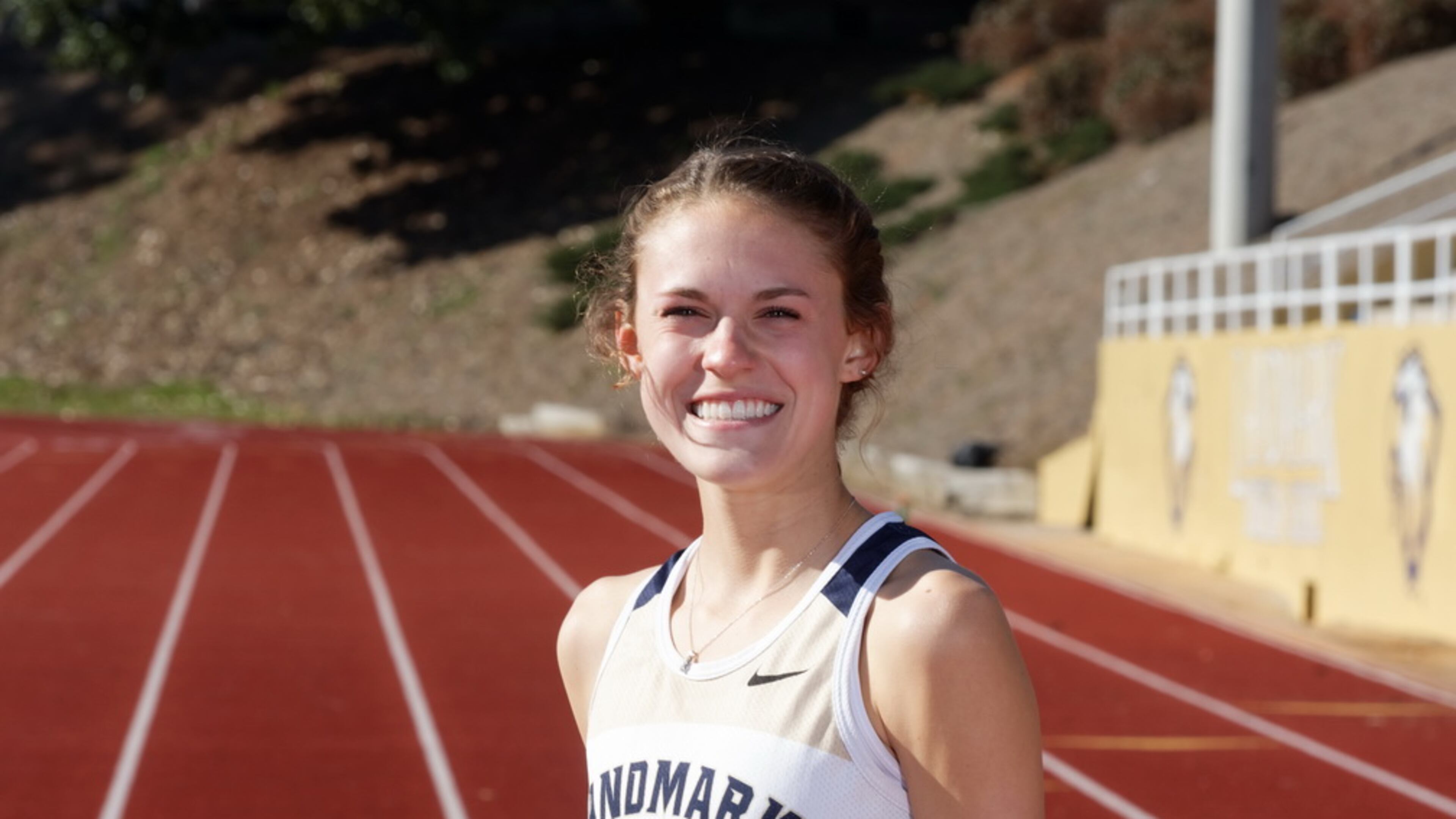 Nicole Fegans won the Class A meet in October and finished seventh at Footlocker Nationals in December.