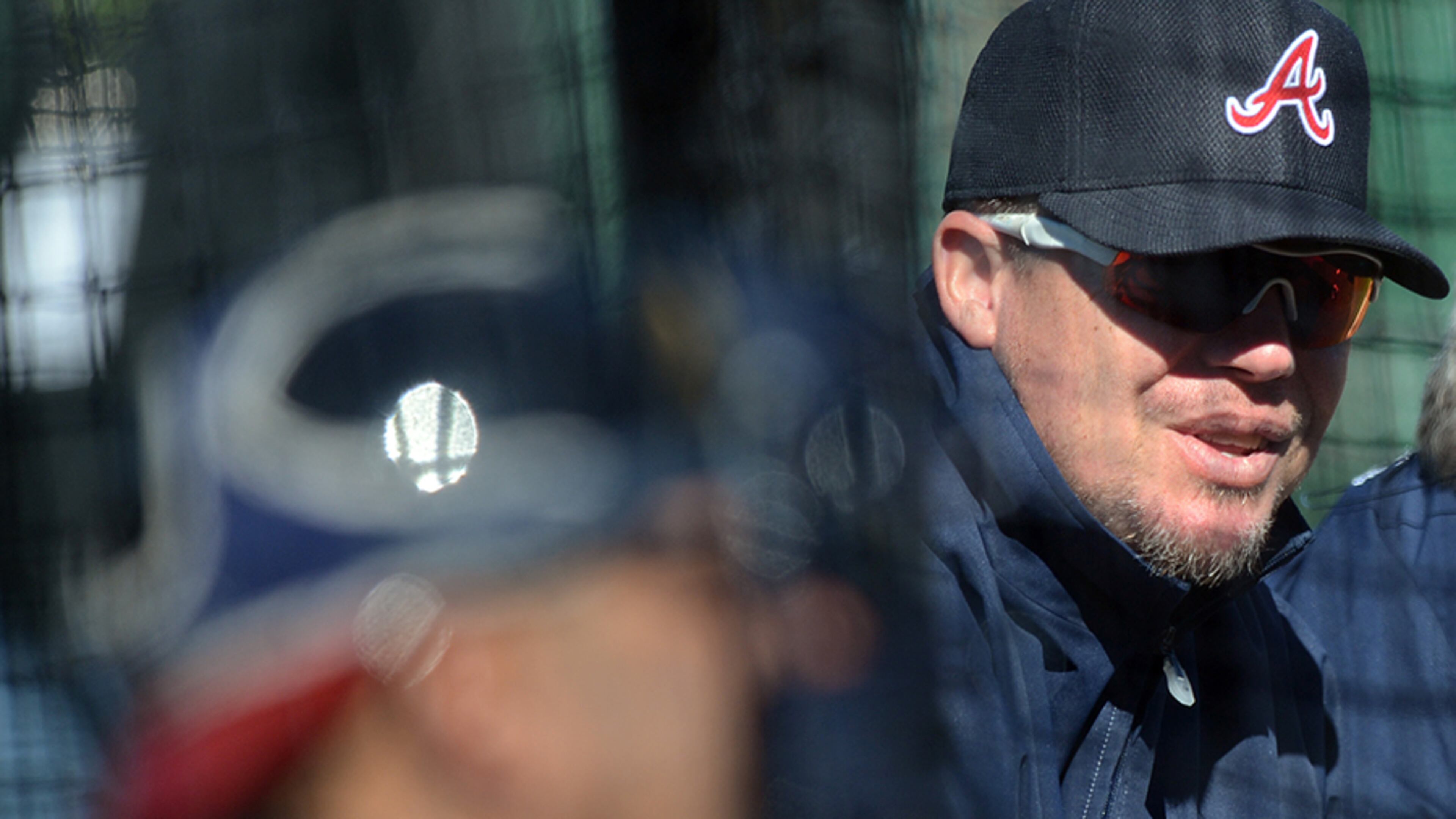 Former Braves slugger Chipper Jones has served as an instructor during the spring training.