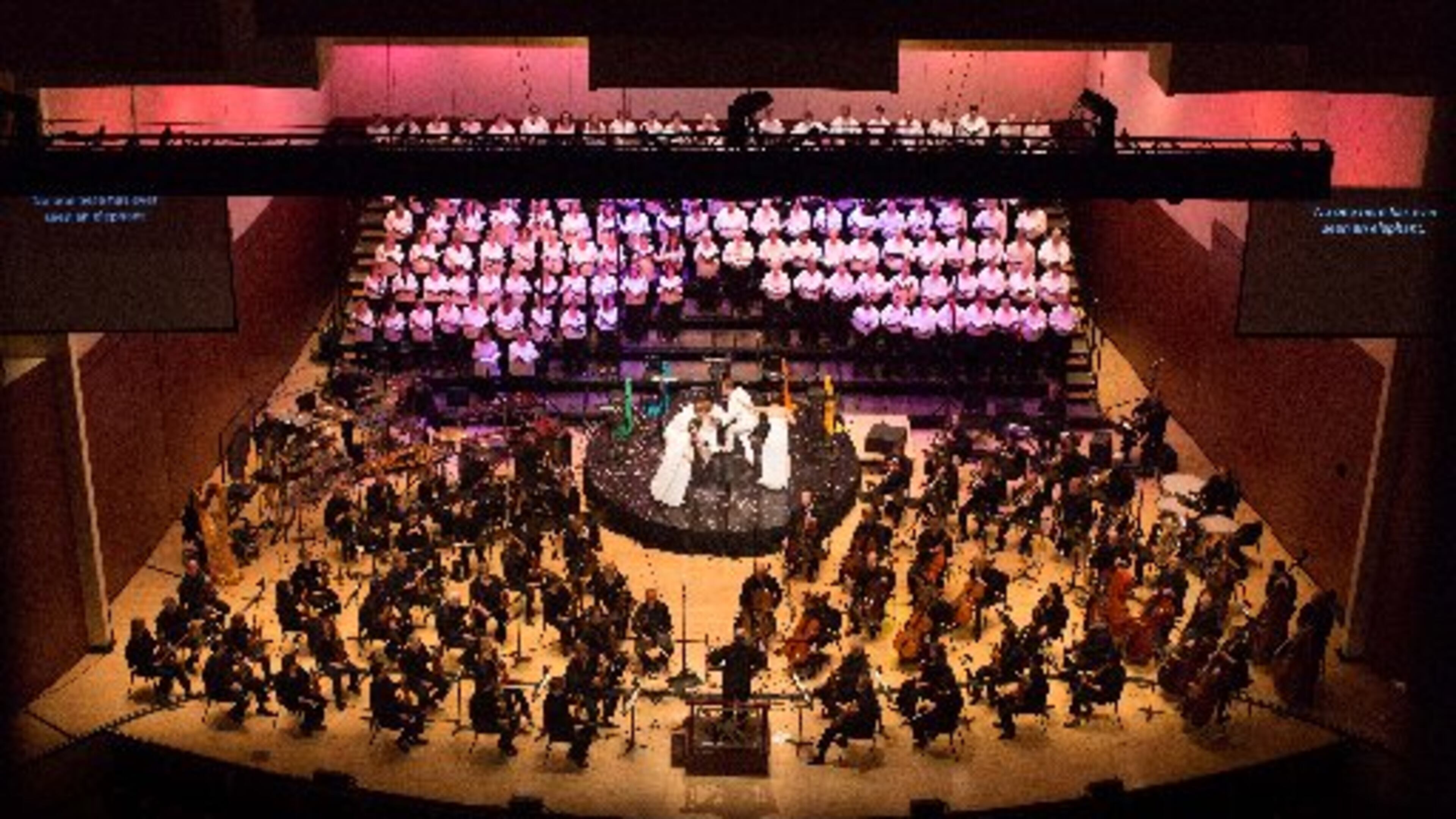 The Atlanta Symphony Orchestra, chorus and soloists joined forces for the premiere of Christopher Theofanidis' "Creation/Creator" in April. The ASO's own label, ASO Media, plans to release a recording of the piece on Sept. 11. CONTRIBUTED BY JEFF ROFFMAN