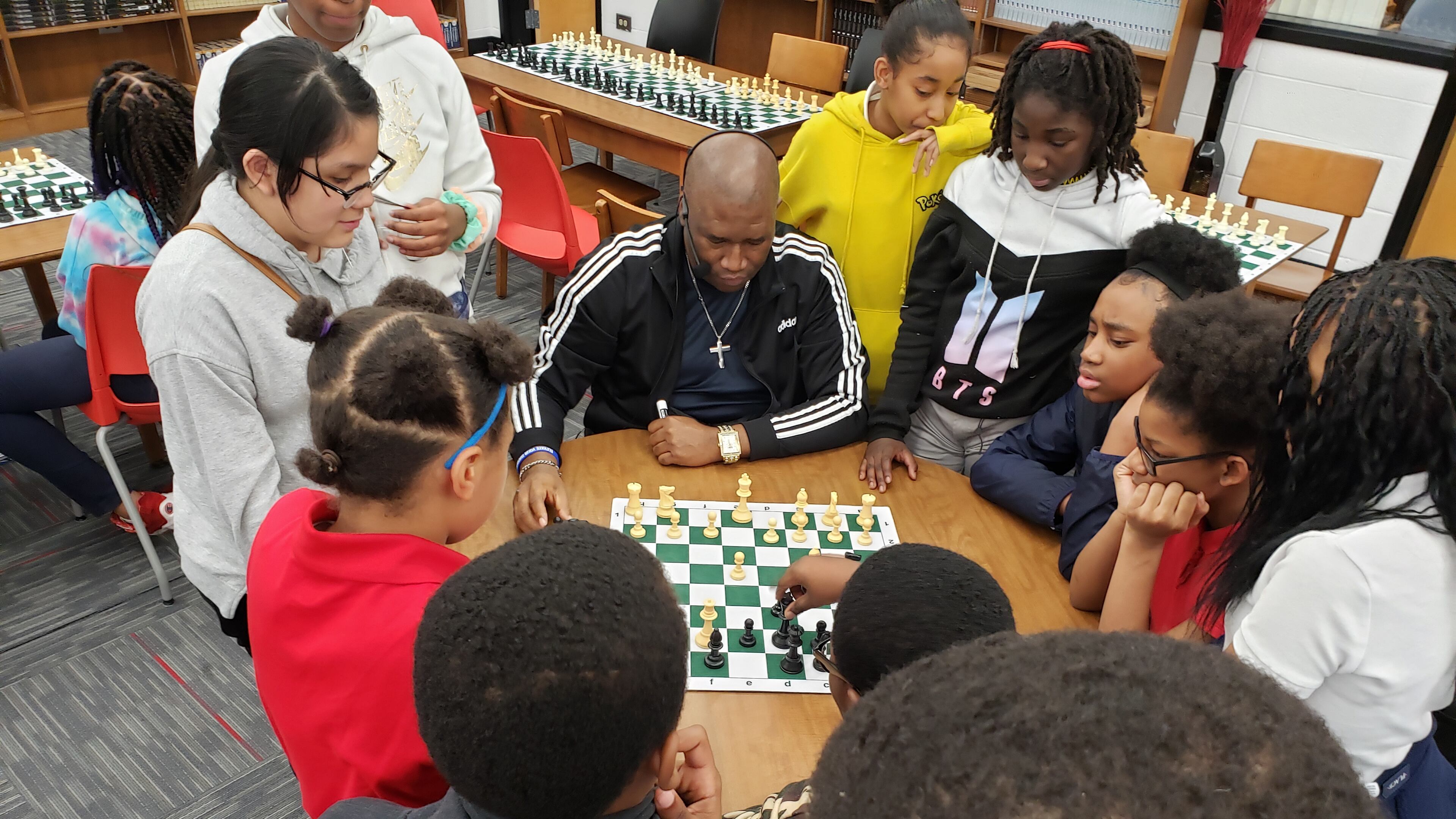 Chess ace Orrin Hudson has taught more than 90,000 children life lessons through the game of chess.