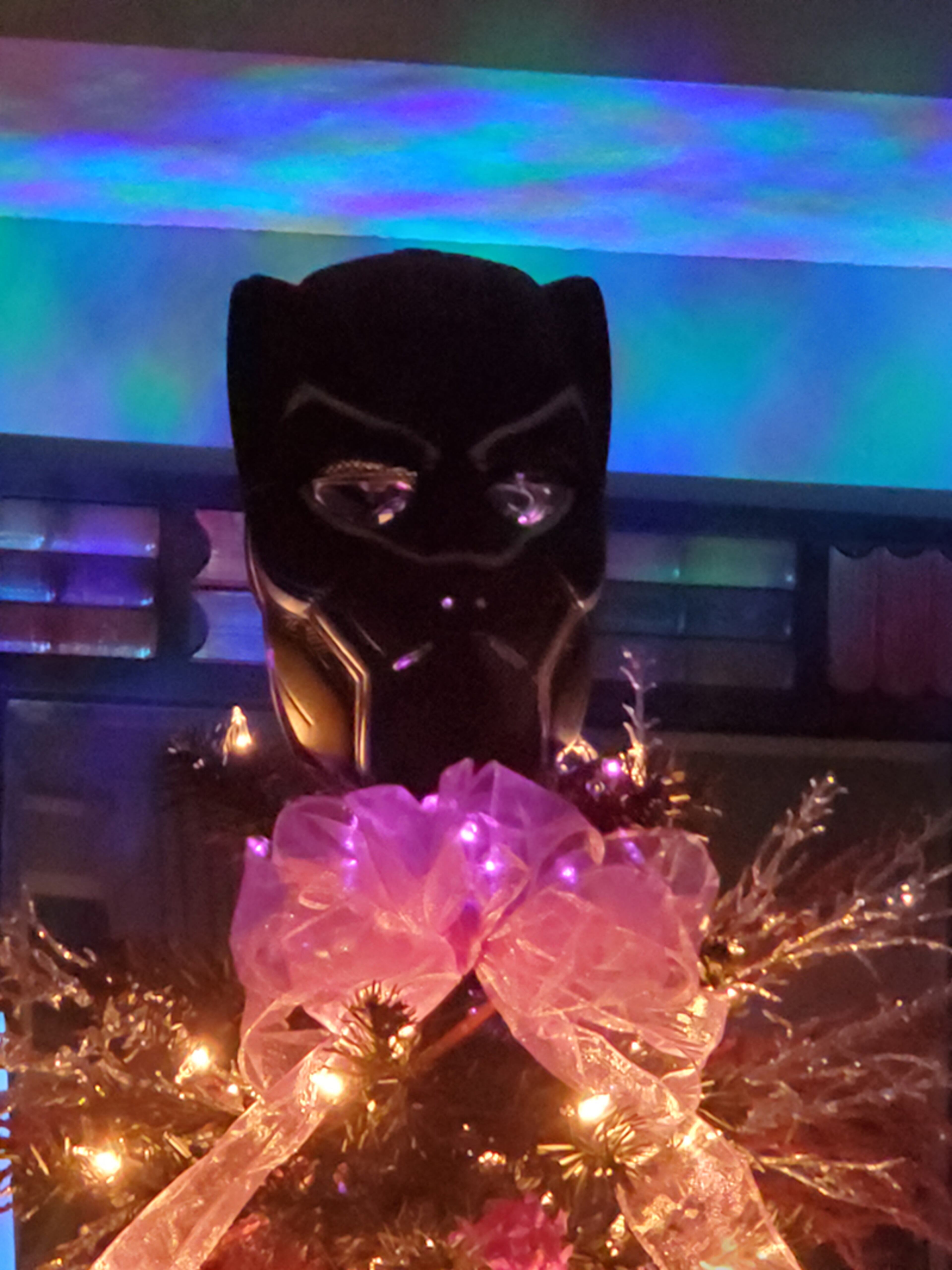 Wakanda forever! Beth Wright's Christmas tree honors the Black Panther.