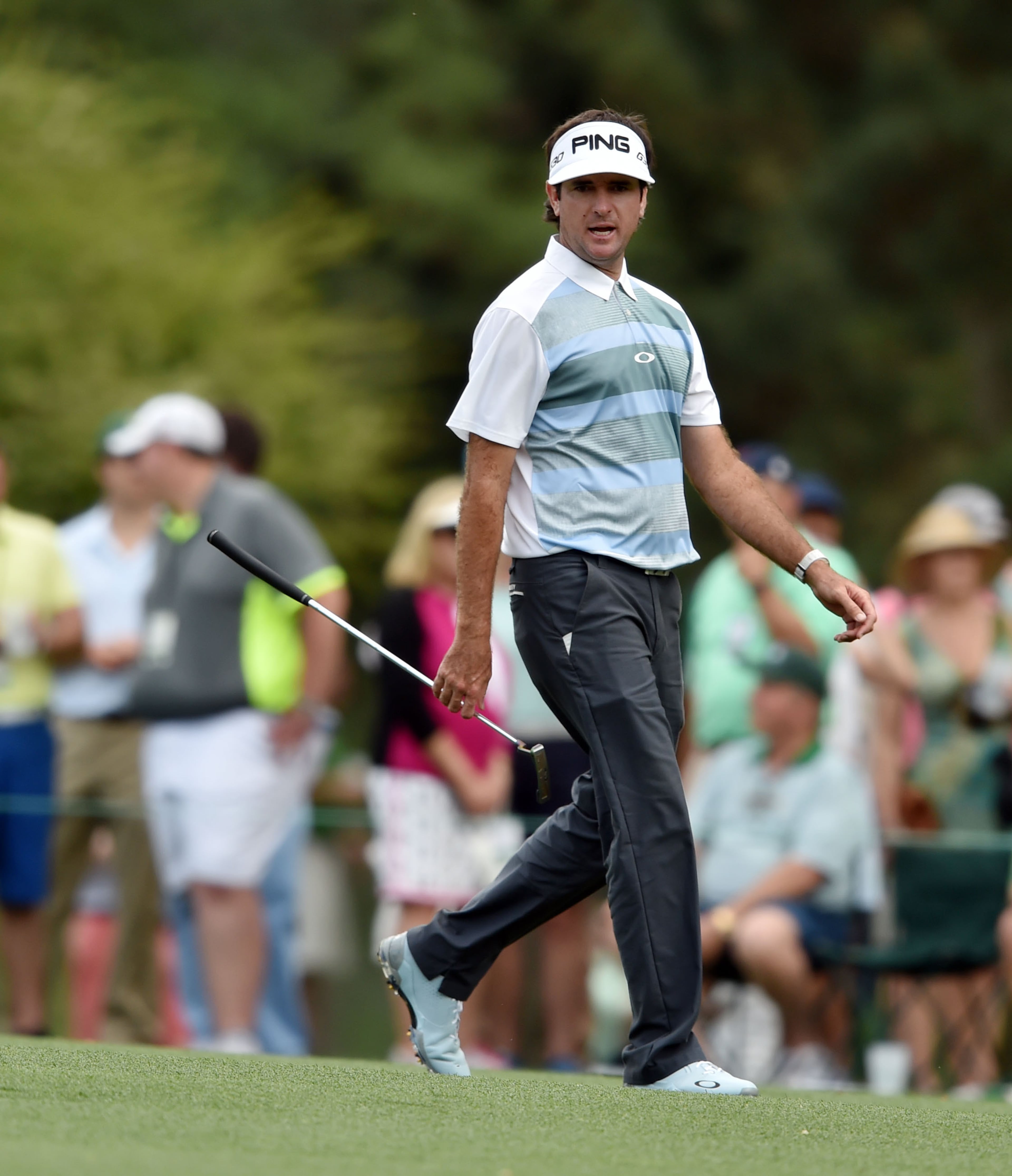 Photos from the second round at the Masters Golf Tournament, Friday, April 10, 2015. BRANT SANDERLIN/BSANDERLIN@AJC.COM