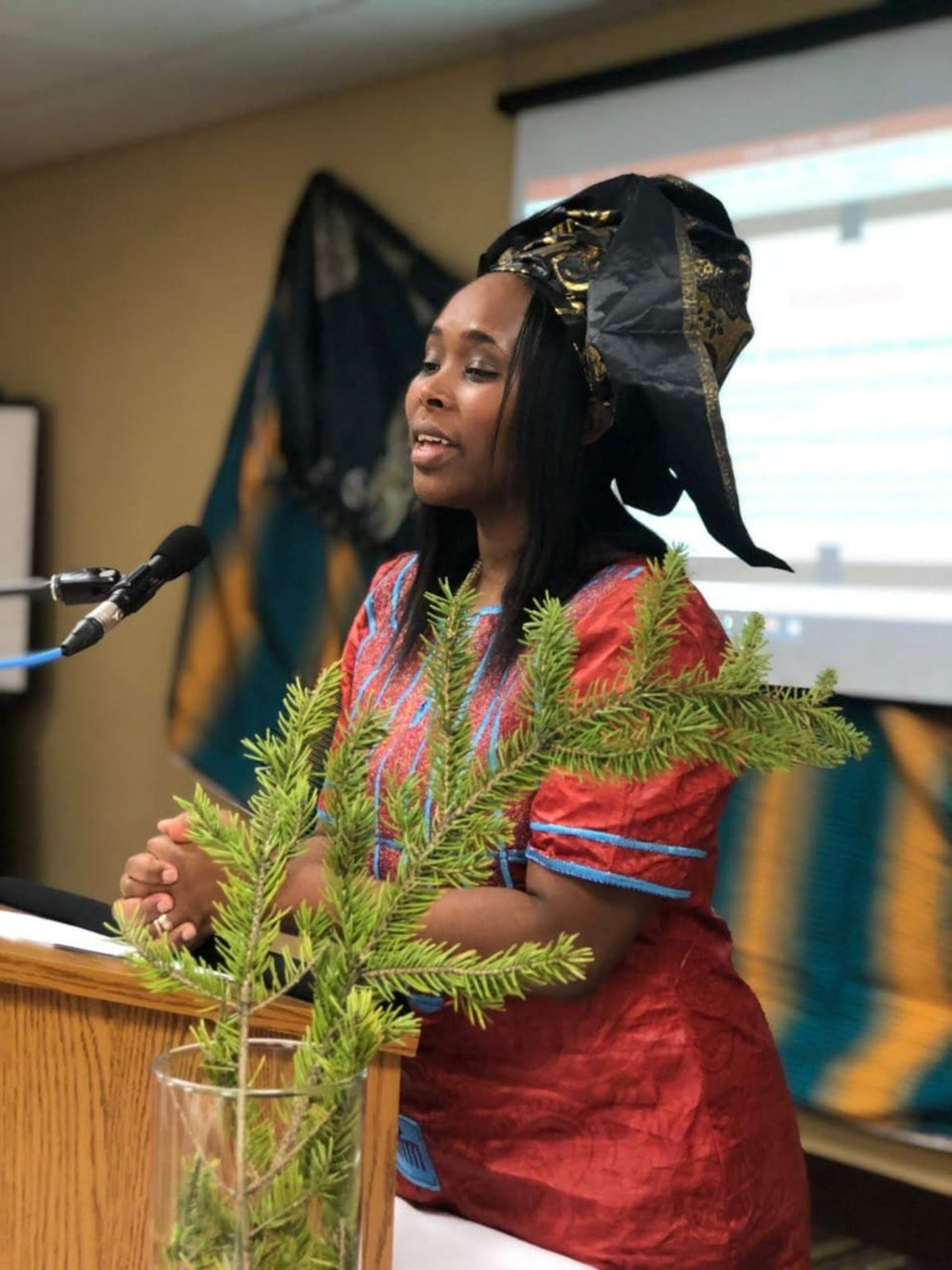 Grace Nkundabantu is trying to raise $35,000 to fund the education of more than 100 orphans from sub-Saharan Africa. Photo courtesy of African Girls Hope Foundation