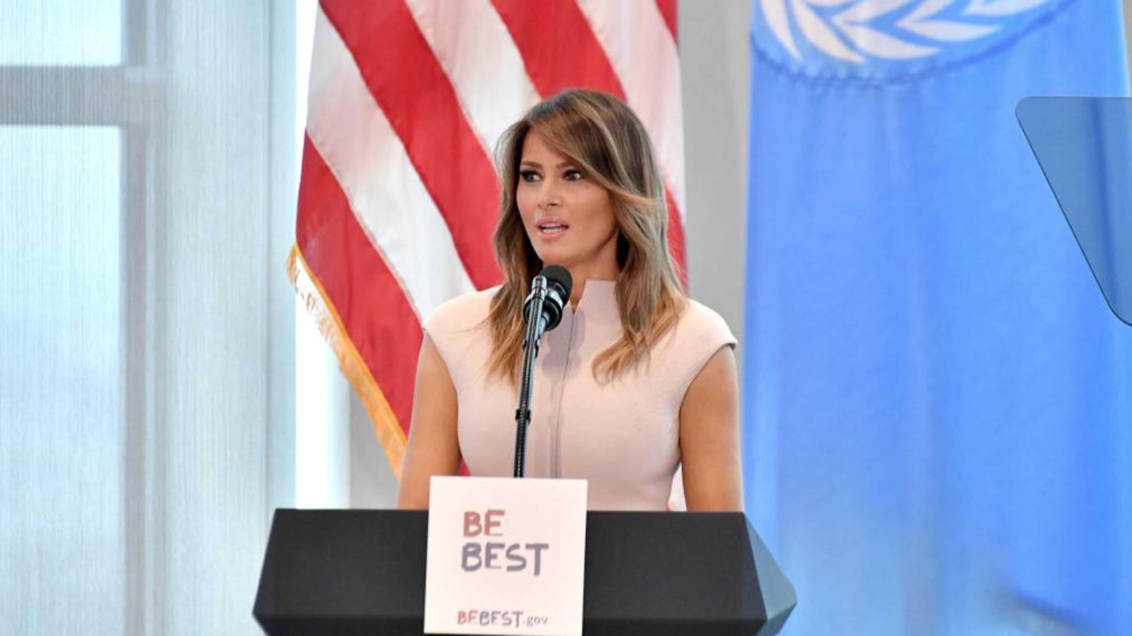 First lady Melania Trump said she was the "most bullied person in the world" during an interview.