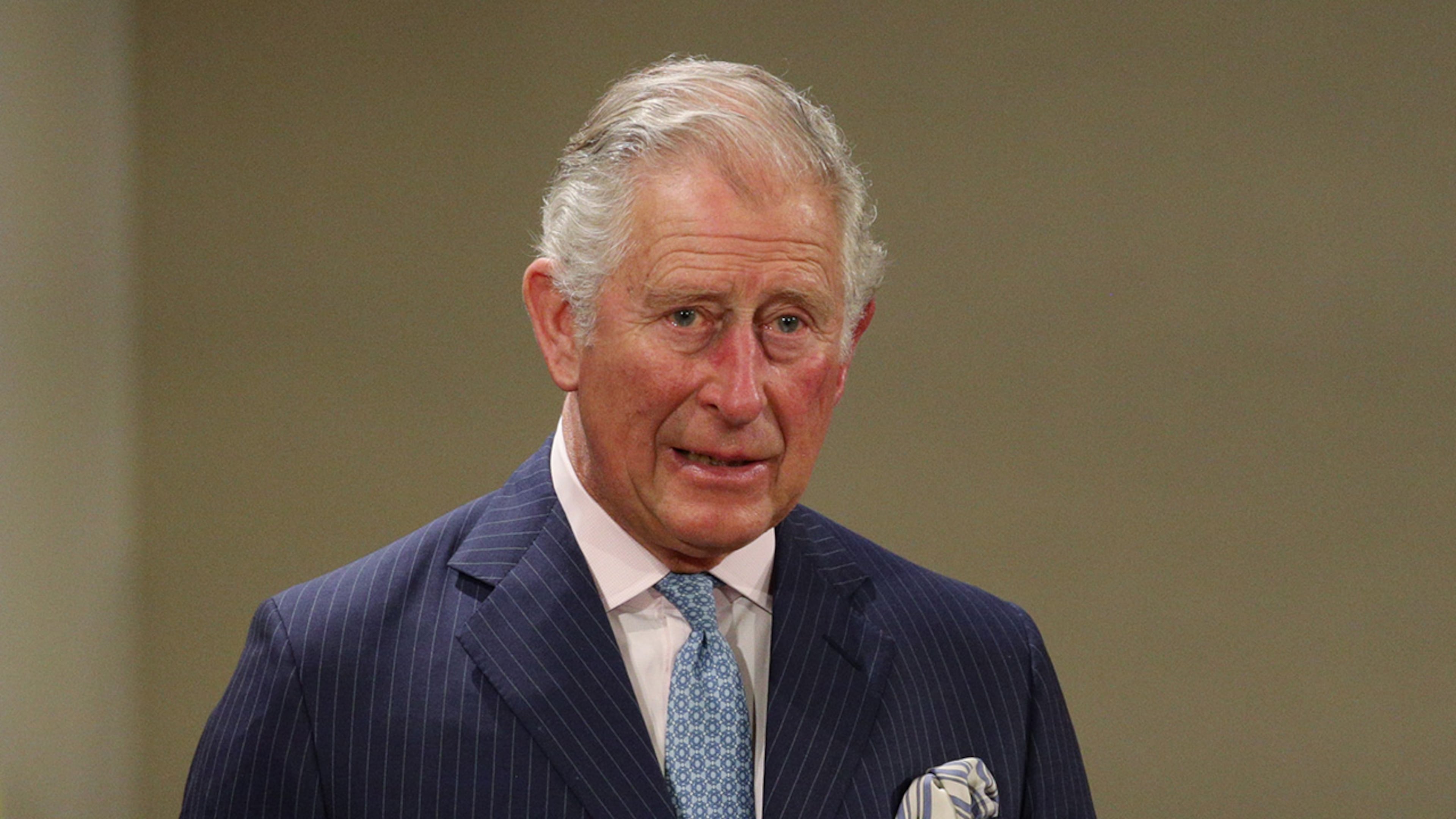 Prince Charles, Prince of Wales gives a speech at the formal opening of the Commonwealth Heads of Government Meeting (CHOGM) in the ballroom at Buckingham Palace on April 19, 2018, in London, England. (Photo by Yui Mok-WPA Pool/Getty Images)