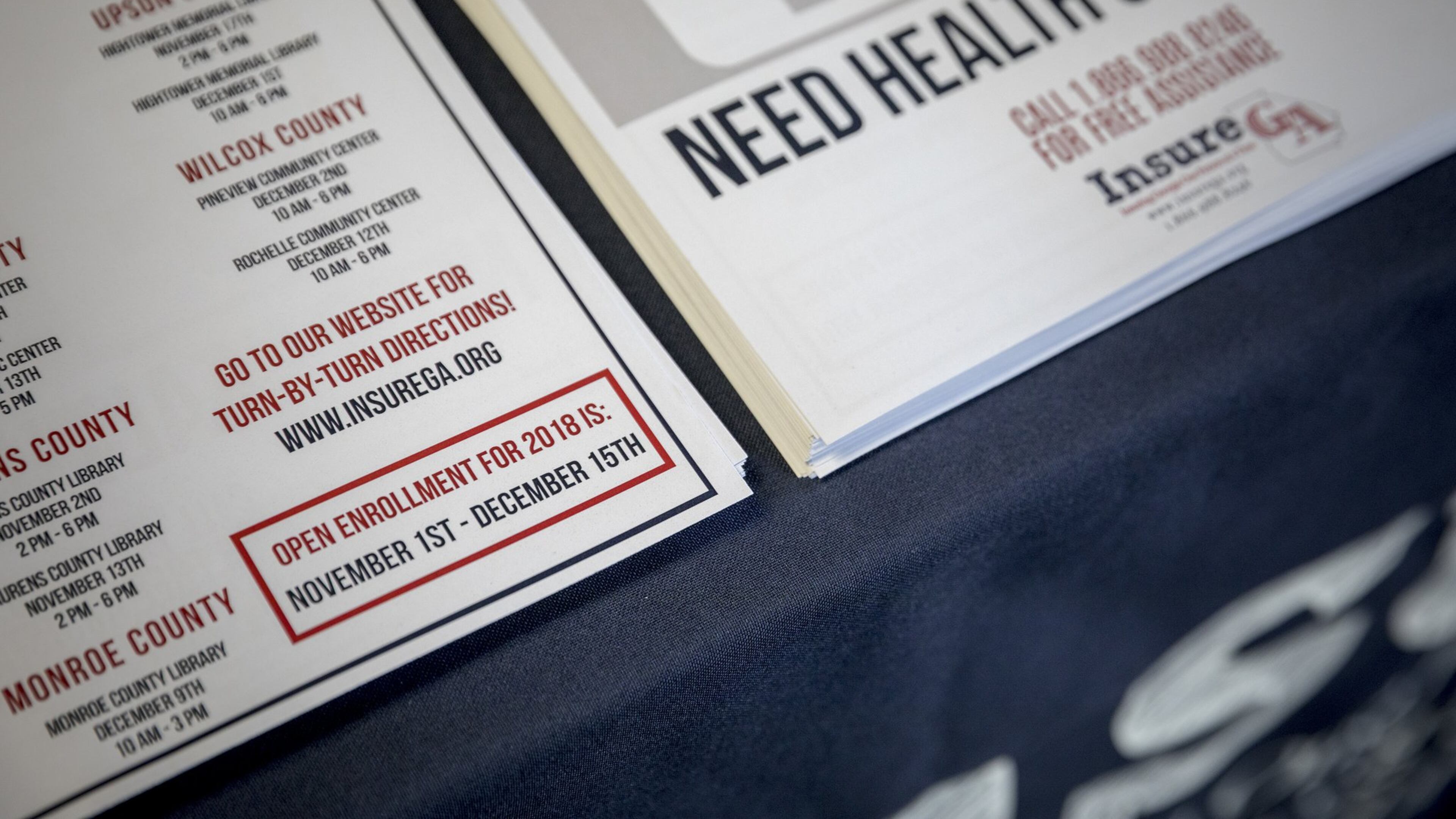 Insure Georgia is a nonprofit “navigator” organization set up to help people who want to enroll in health insurance under the Affordable Care Act, also known as Obamacare. The government cut deeply into Insure Georgia’s funding last year, but it made do with private donations and capitalized on news coverage. (PHOTO by Audra Melton/The New York Times)