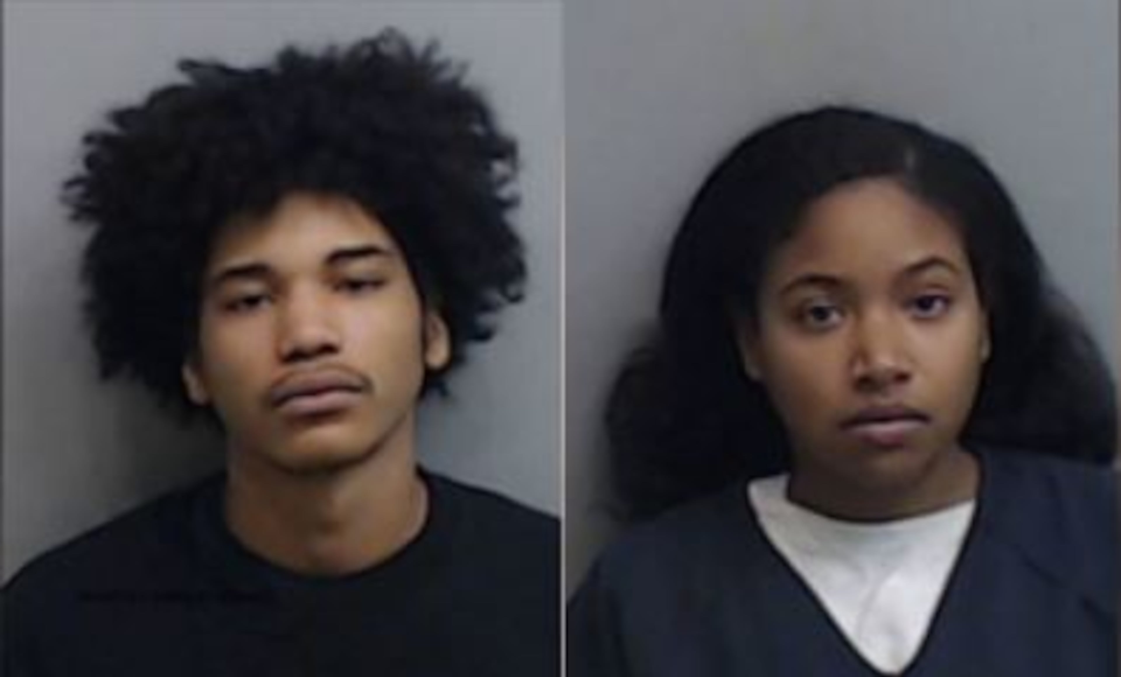 Both Barron Brantley (left) and Jordyn Jones are awaiting trail at the Fulton County Jail. (Fulton County Sheriff's Office)