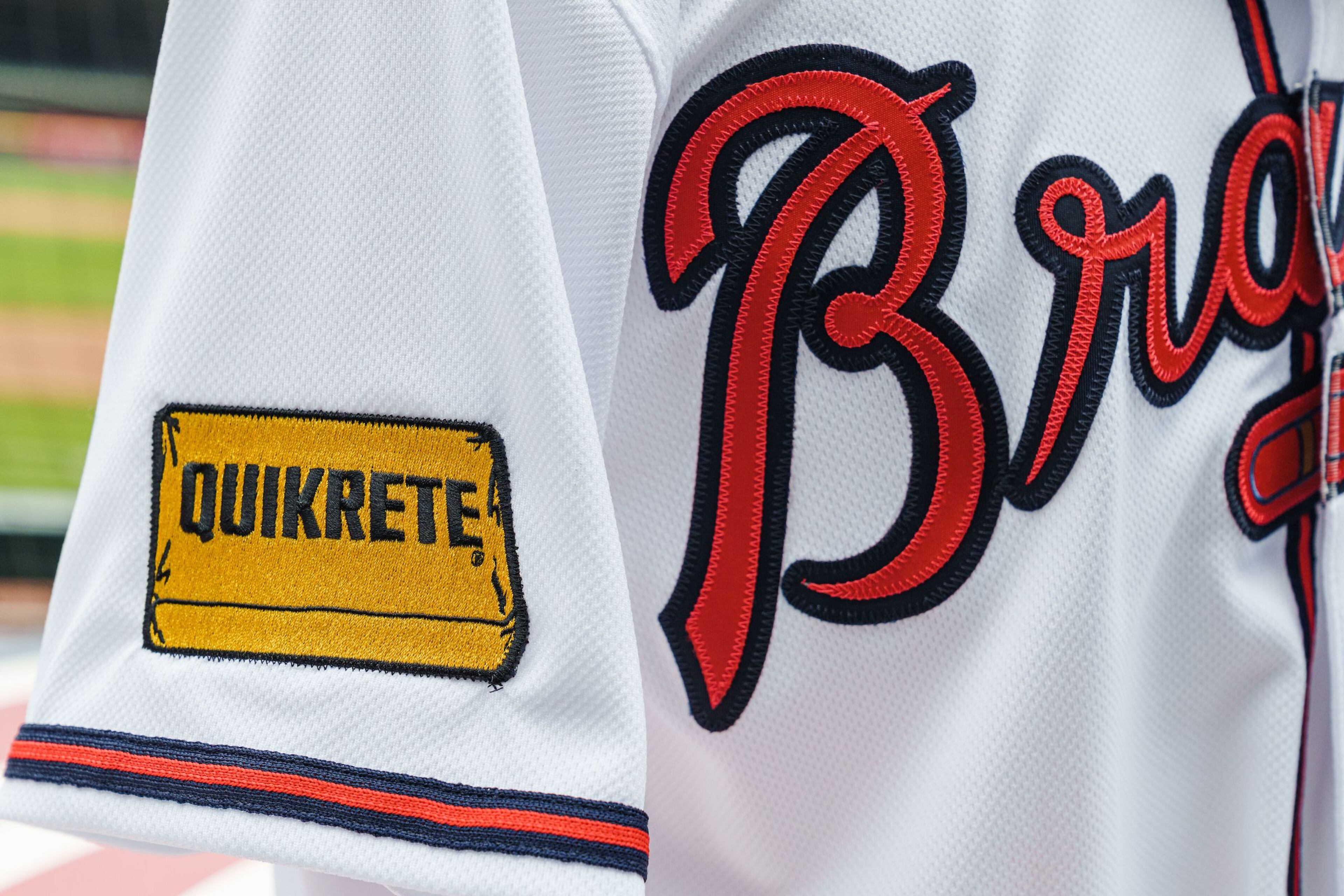 The Braves have signed a five-year agreement with Quikrete as a uniform patch sponsor. Here's a look at other baseball teams with the same type of sponsor patches.