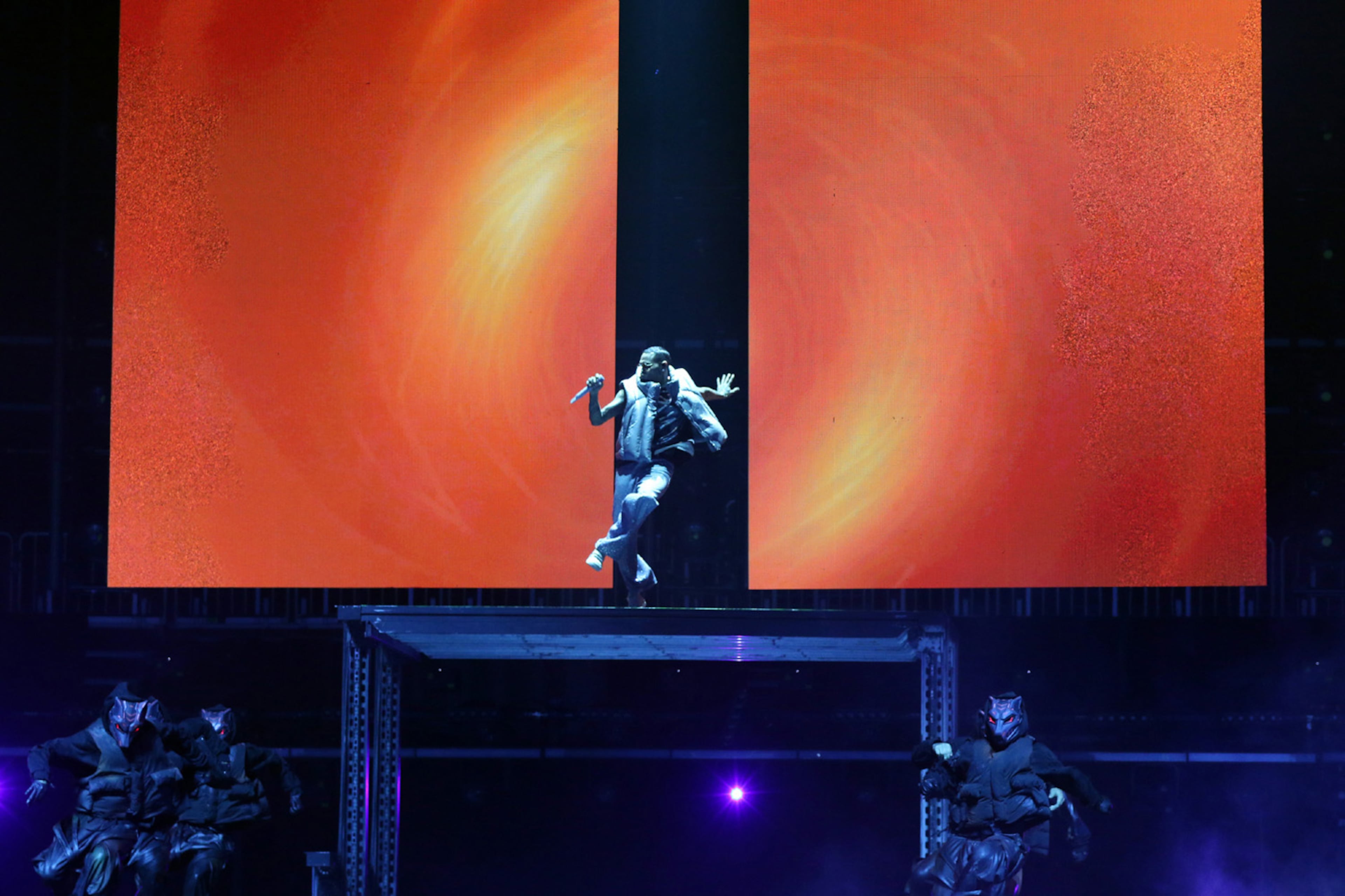 Chris Brown rocked a sold-out crowd at State Farm Arena on Friday, July 5, 2024, with openers Muni Long and Maeta.
Robb Cohen for the Atlanta Journal-Constitution