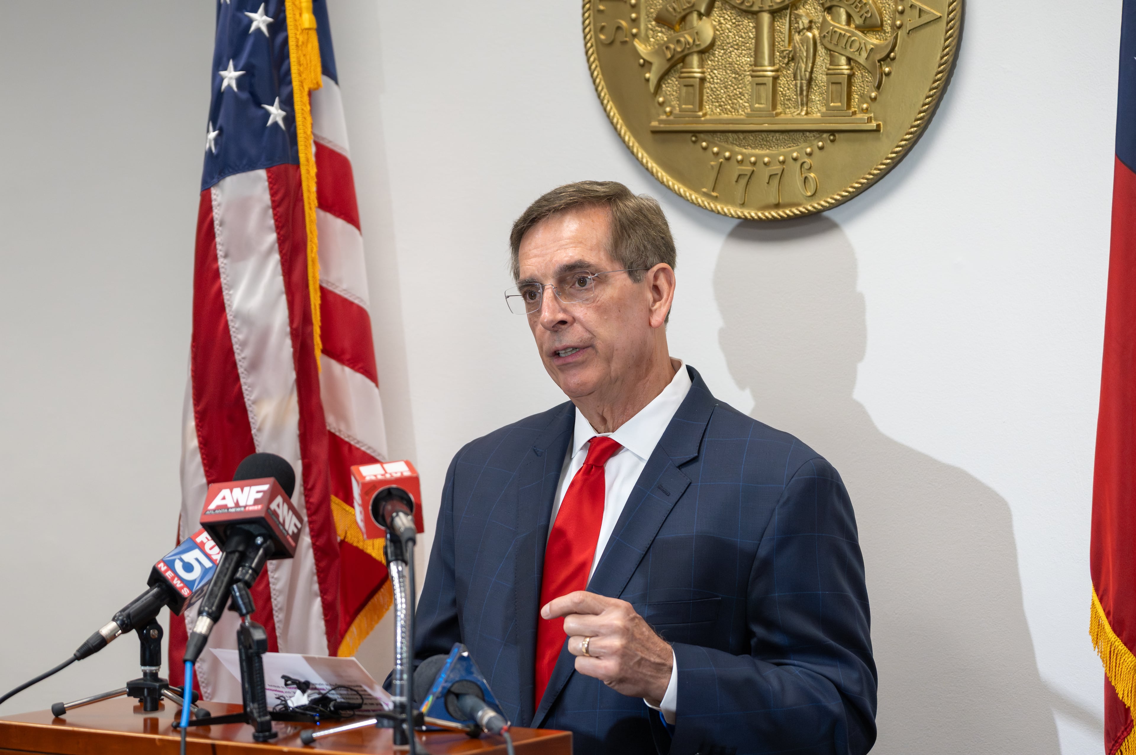 Brad Raffensperger press conference 05-19-26