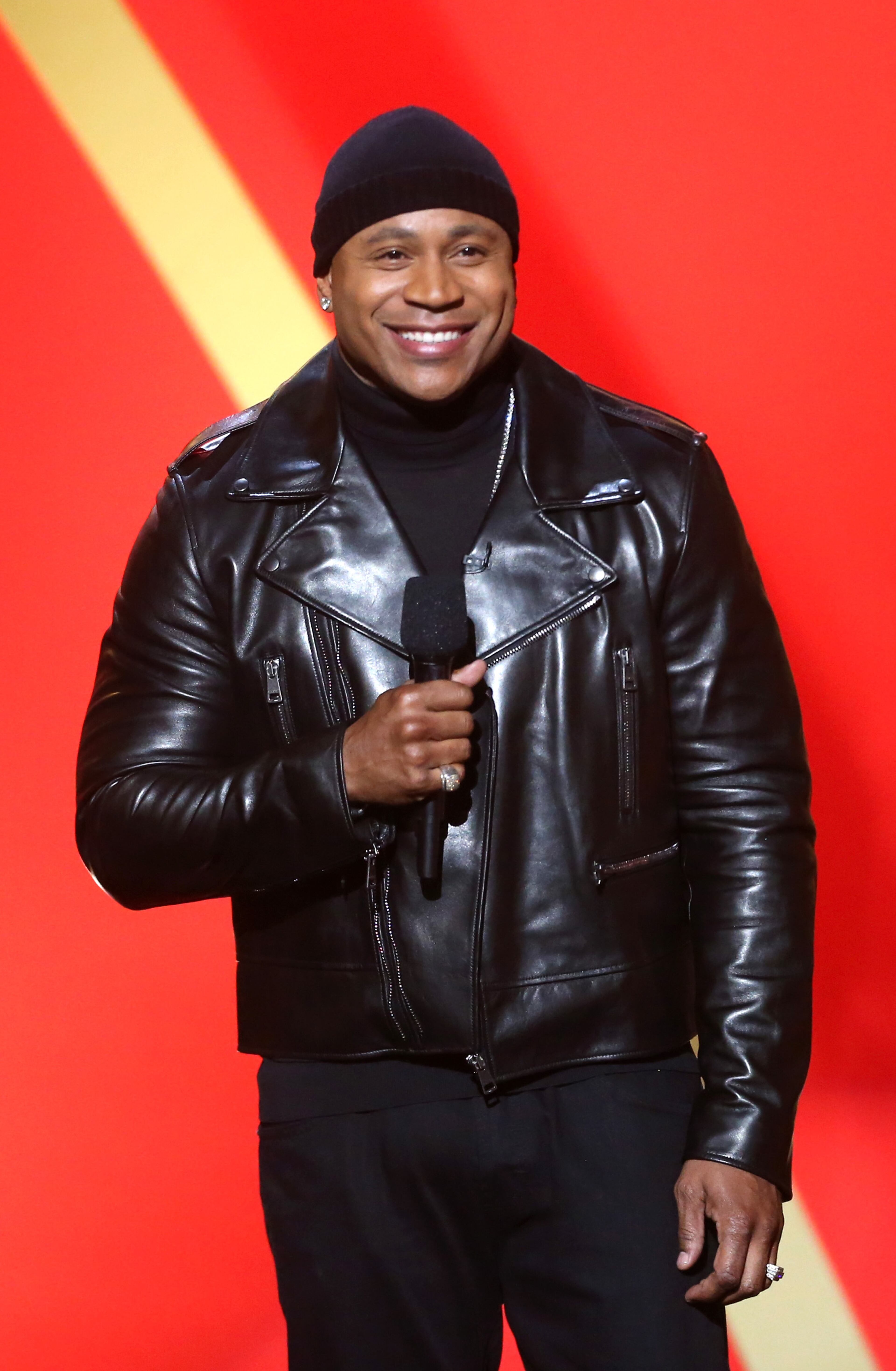 LOS ANGELES, CA - NOVEMBER 18: Host LL Cool J speaks onstage during A VERY GRAMMY CHRISTMAS at The Shrine Auditorium on November 18, 2014 in Los Angeles, California. (Photo by Frederick M. Brown/Getty Images)