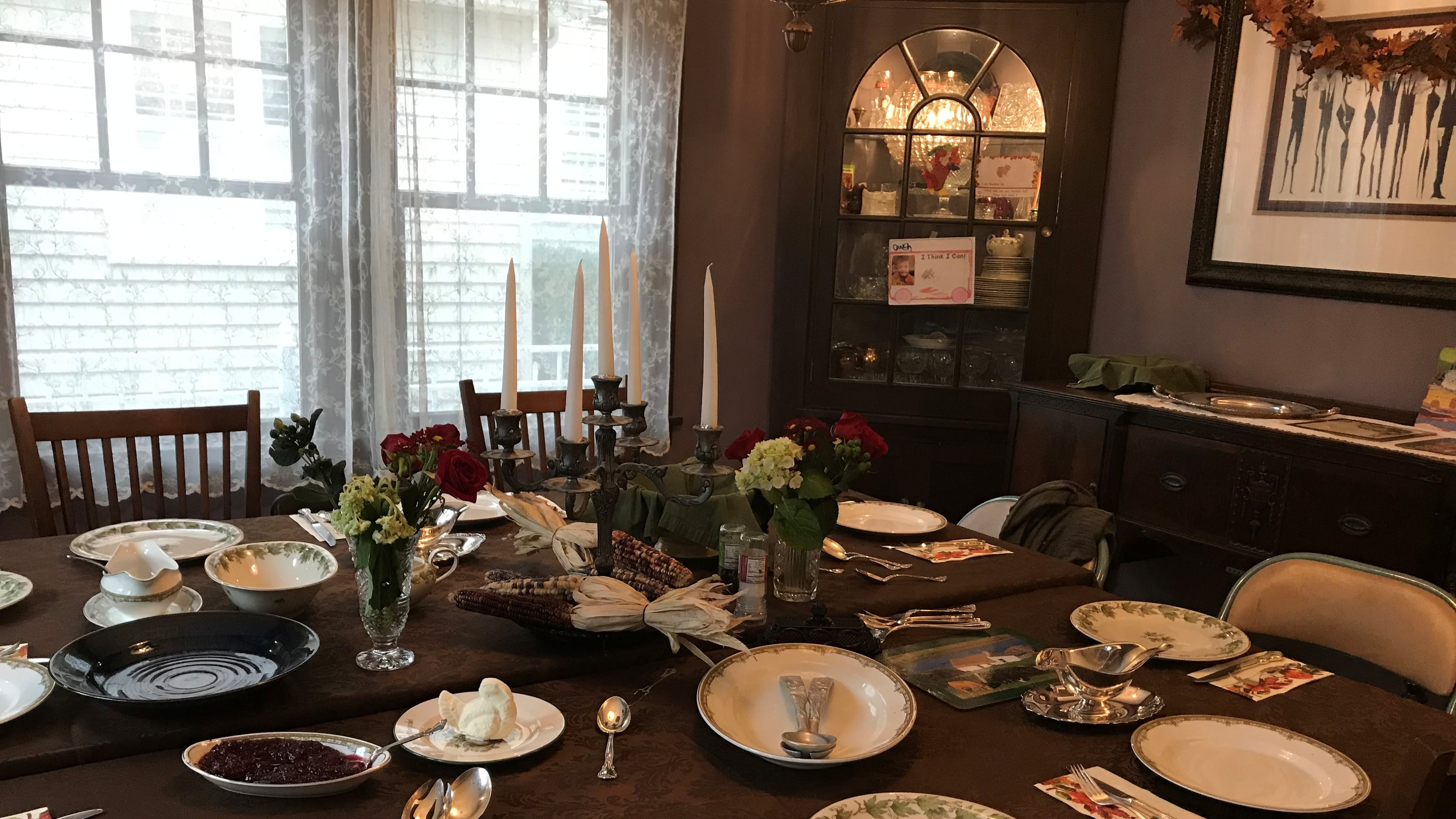A festive holiday table can offer plenty of choices. Mindful eating can help you enjoy them without overdoing it. (Photo Courtesy of Patricia Neligan)