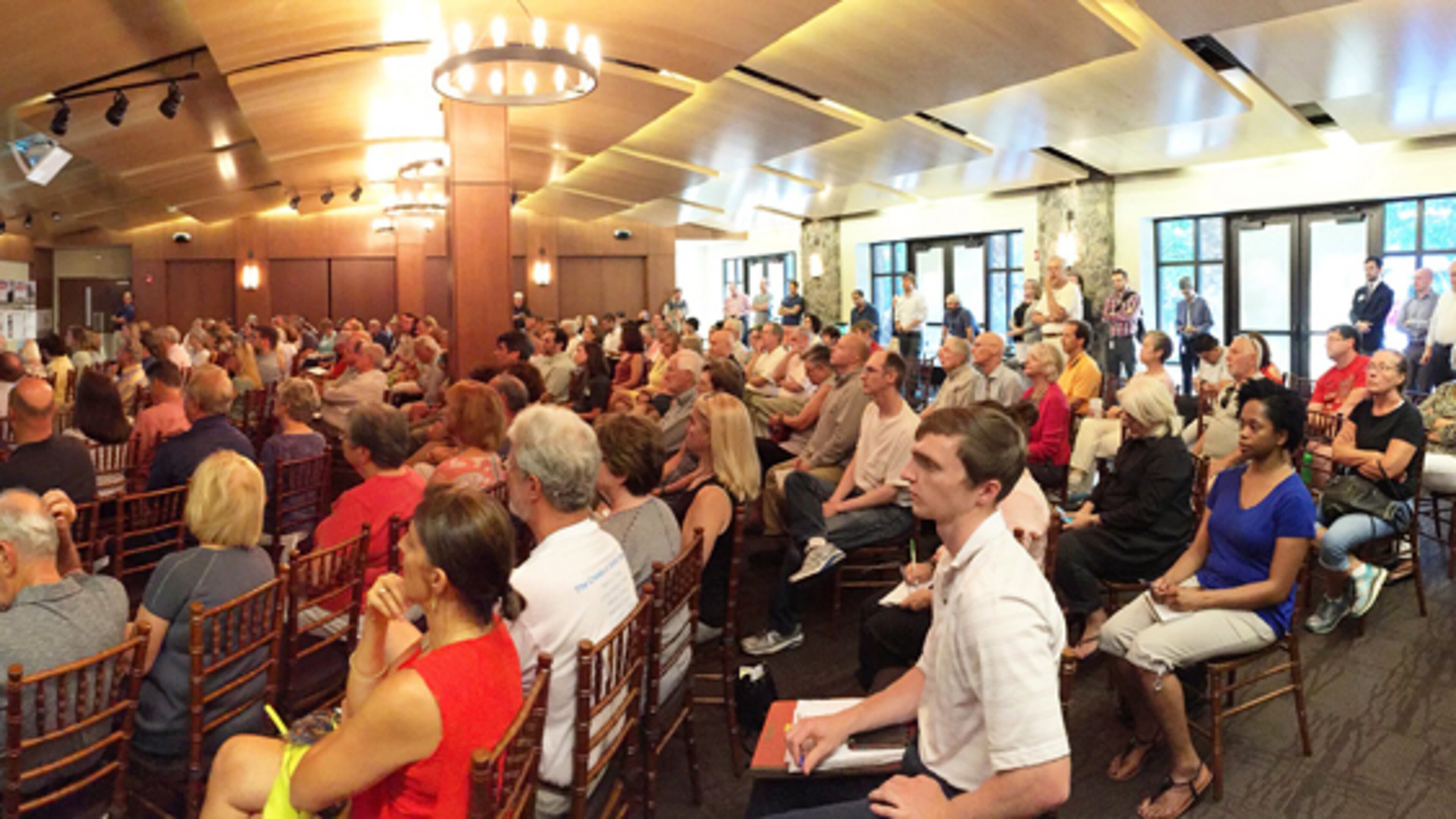 Sandy Springs residents pack one of the recent public meetings on the “NextTen” comprehensive plan. The deadline for comments on the plan is Dec. 6. CITY OF SANDY SPRINGS