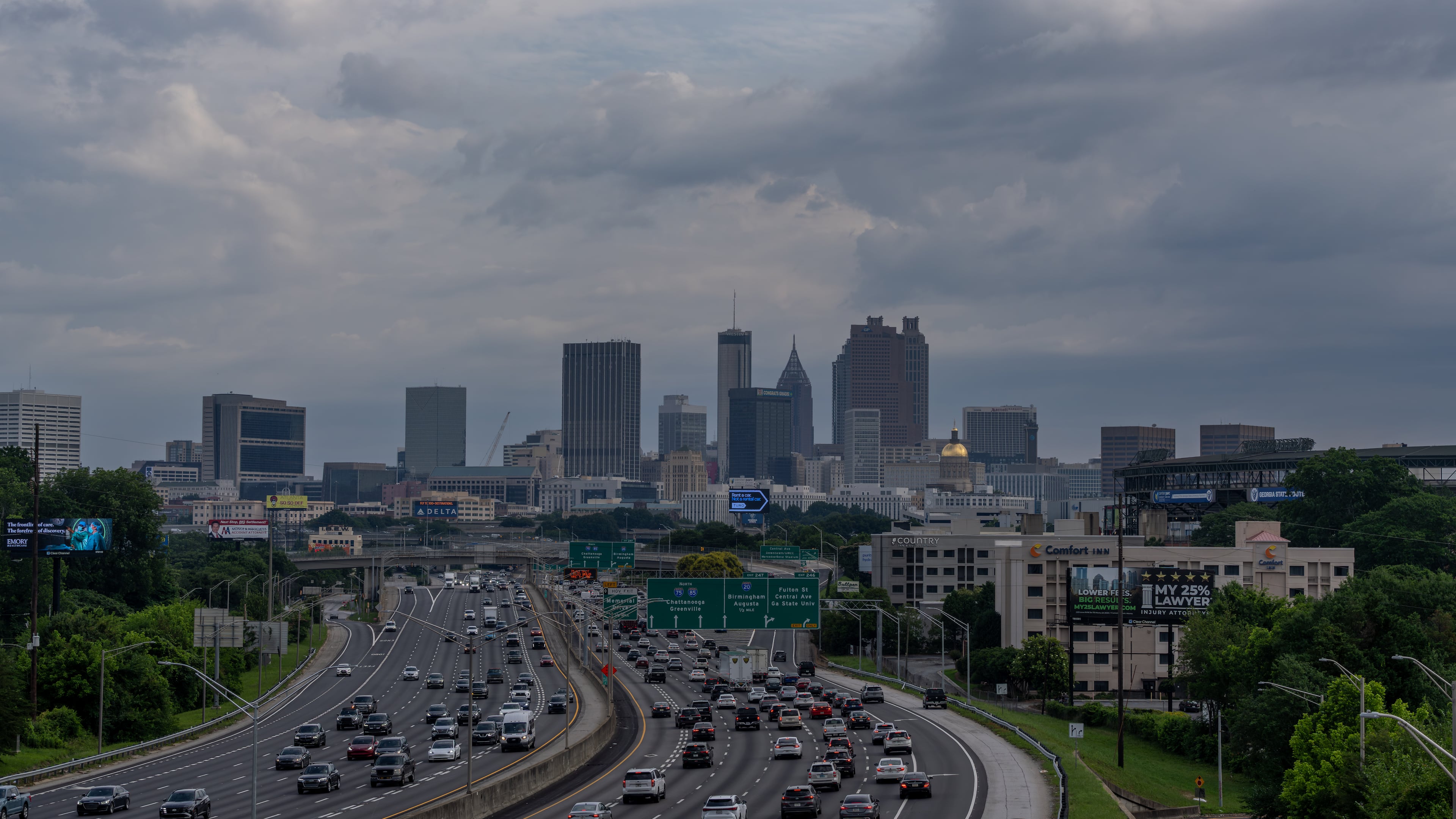 Weeks of rain have lessened Georgia's drought conditions, but dryness remains. (Ben Hendren for the AJC)