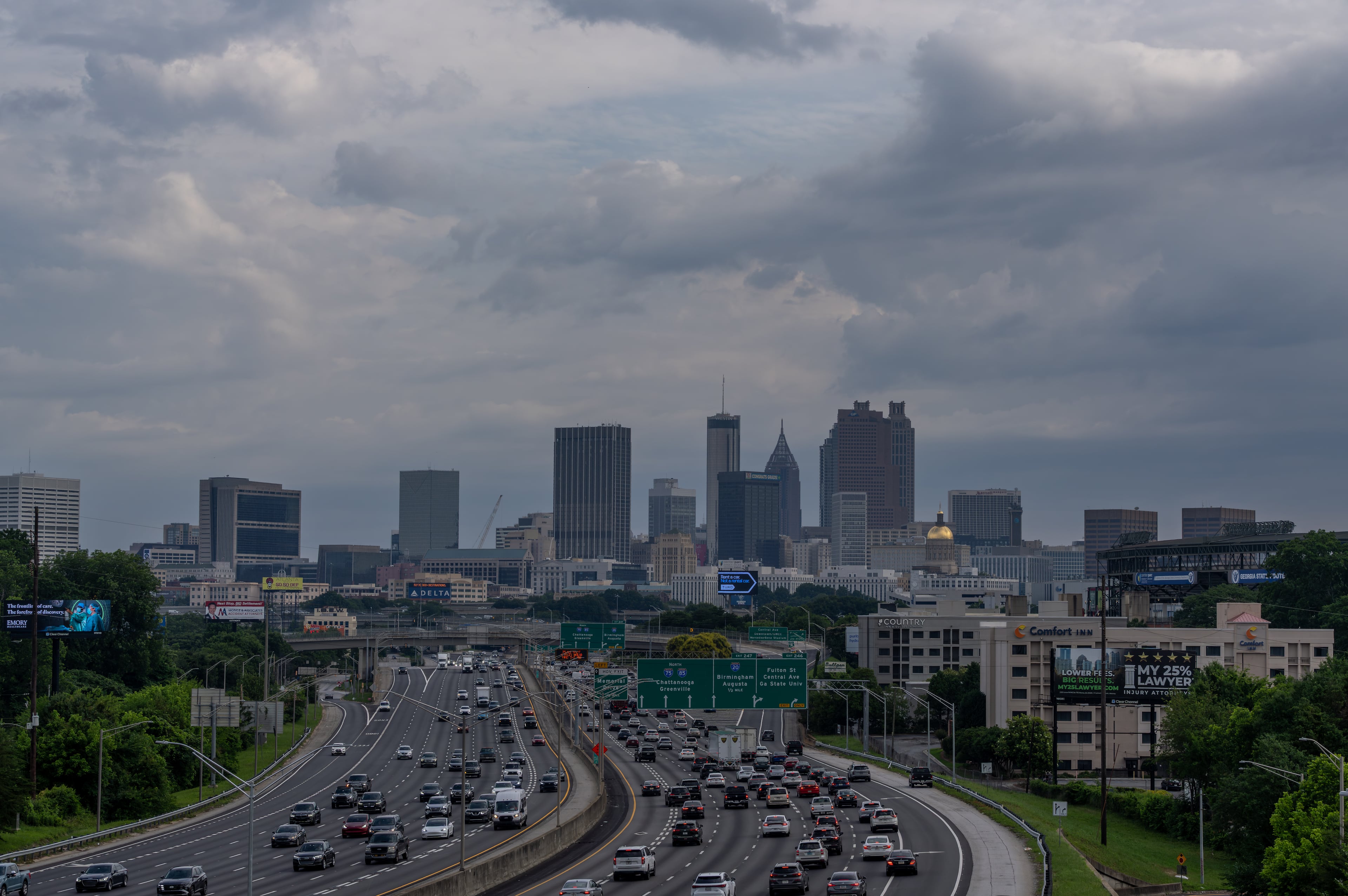 Weather downtown Atlanta