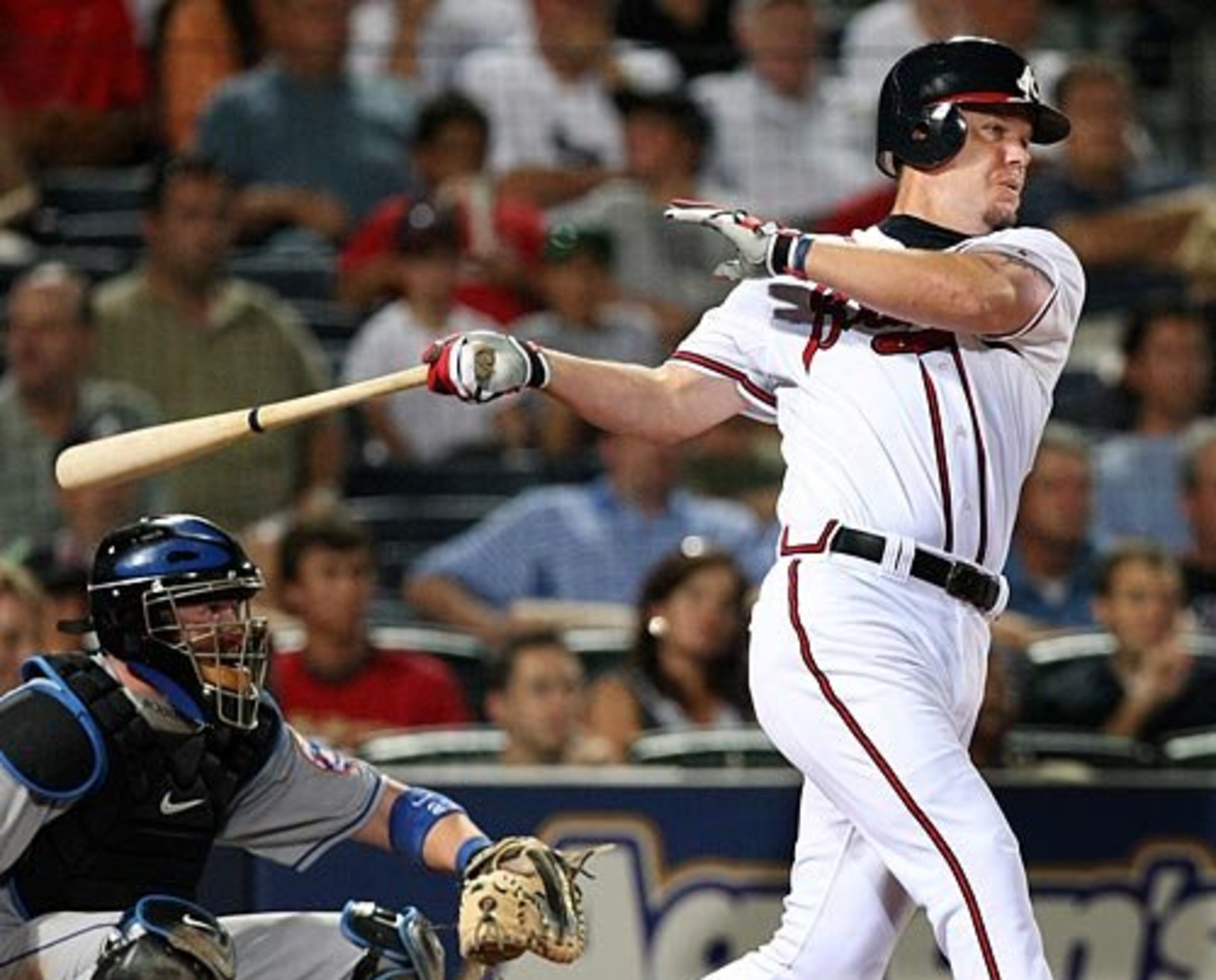 Just for laughs, the AJC's Jeff Schultz offered his unofficial Hall odds list from the current Braves roster, starting with Chipper Jones (1-5). Schultz says: Jones should be a slam dunk inductee. He has over 400 home runs, 2,300 hits and a career .310 average. He hit .364 last season at the age of 36.