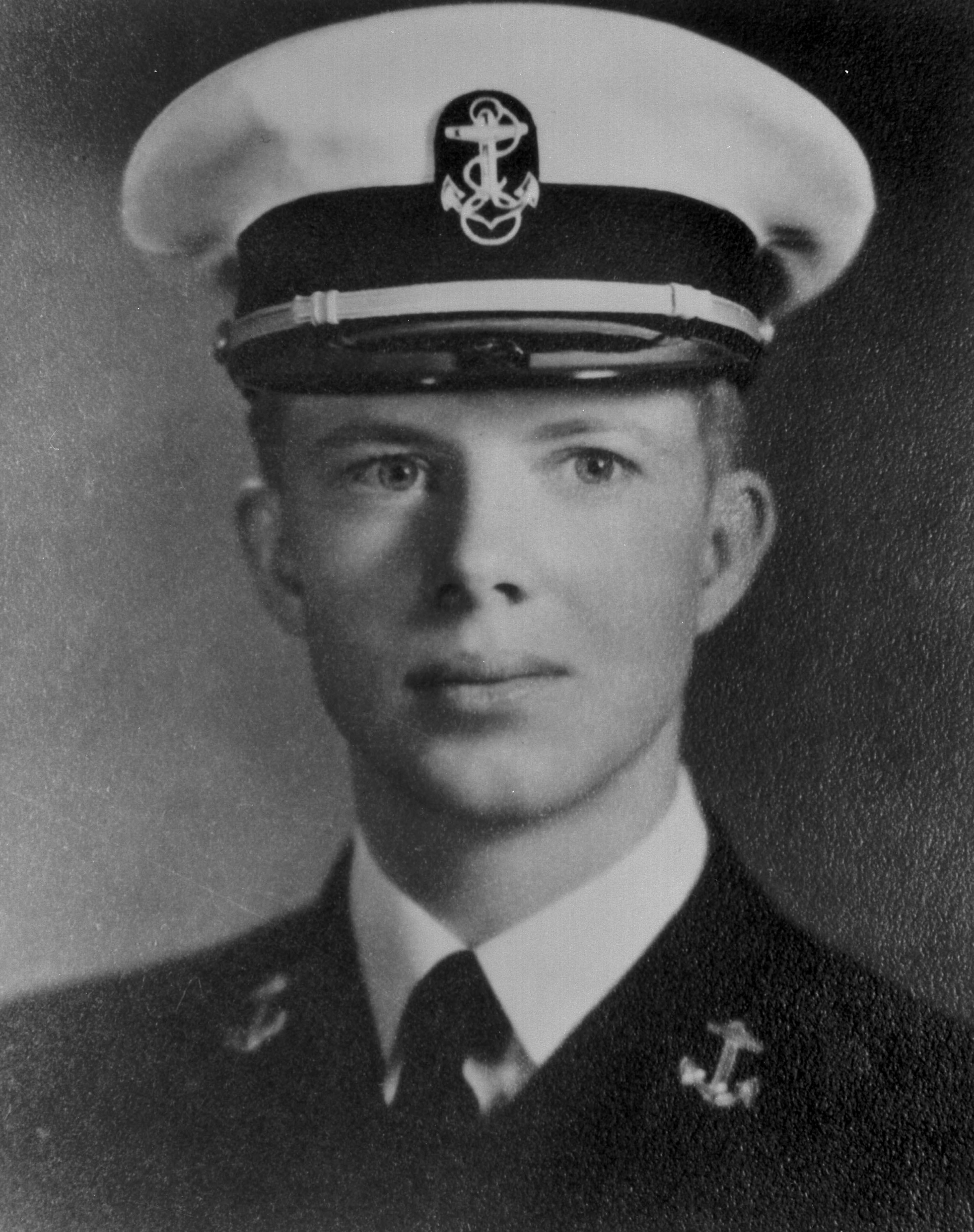 Jimmy Carter was admitted to the United States Naval Academy in Annapolis, Maryland in 1943. He graduated in 1946.(Courtesy of Jimmy Carter Library)