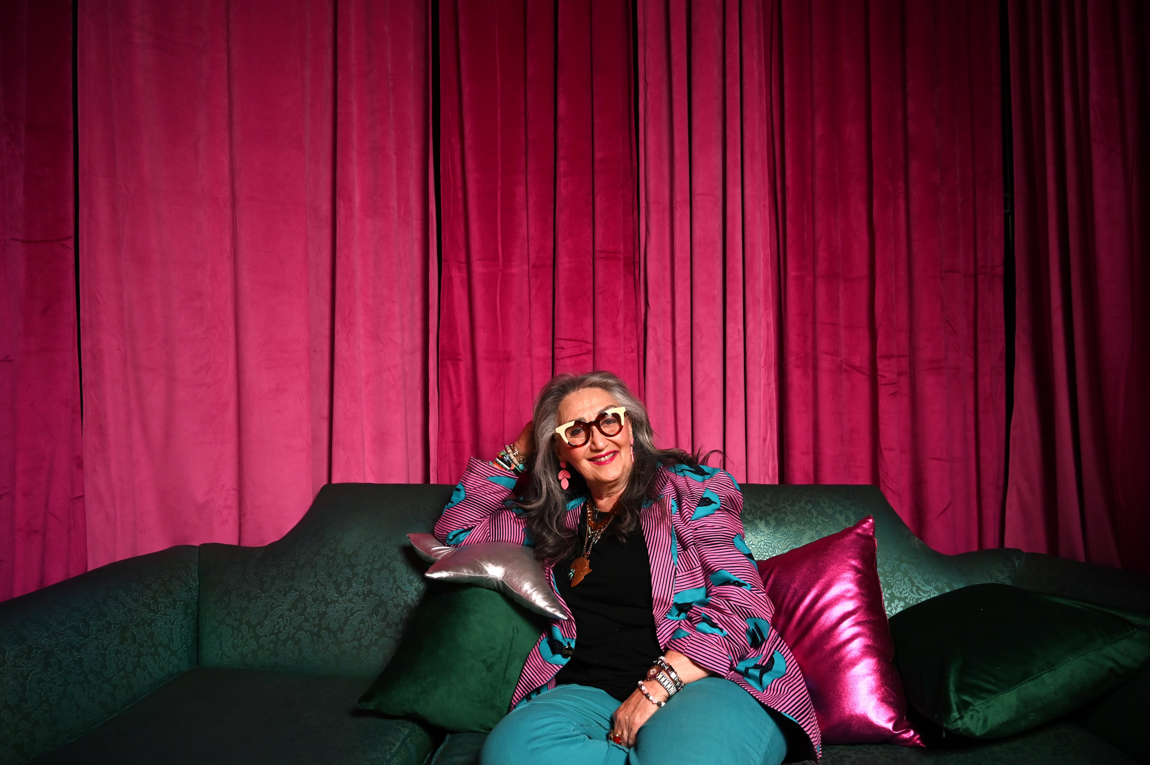 Rolene Jaffe, a healing practitioner, poses for a portrait, at 7th House, an astrological-themed restaurant where her son is the owner, Wednesday, April 1, 2026, in Atlanta. The search for energy healing just hit an all-time high. A healing practitioner with 30 years of experience says the search for something more isn’t a trend. It’s a reckoning. (Hyosub Shin/AJC)