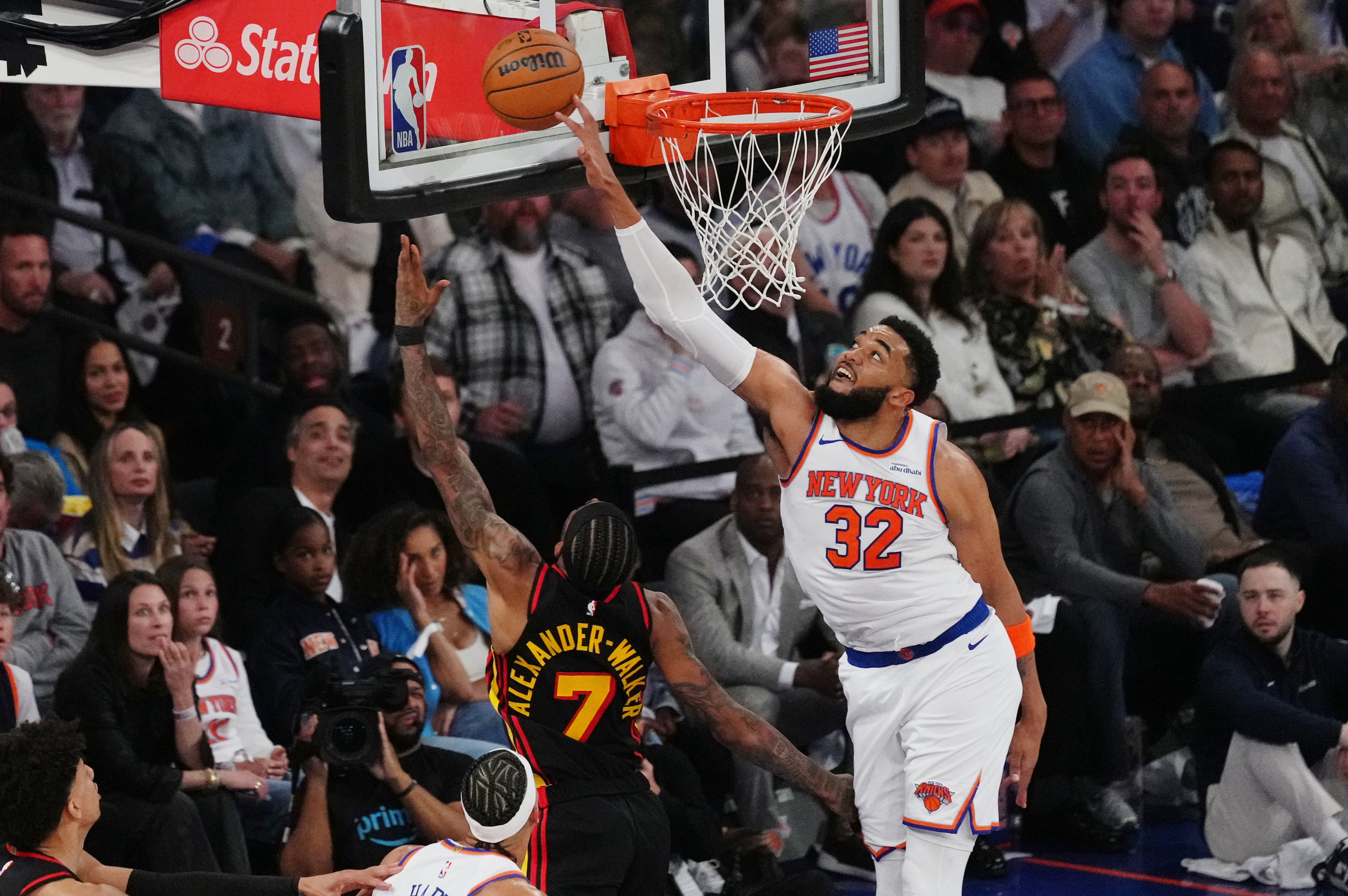 Hawks Knicks Basketball