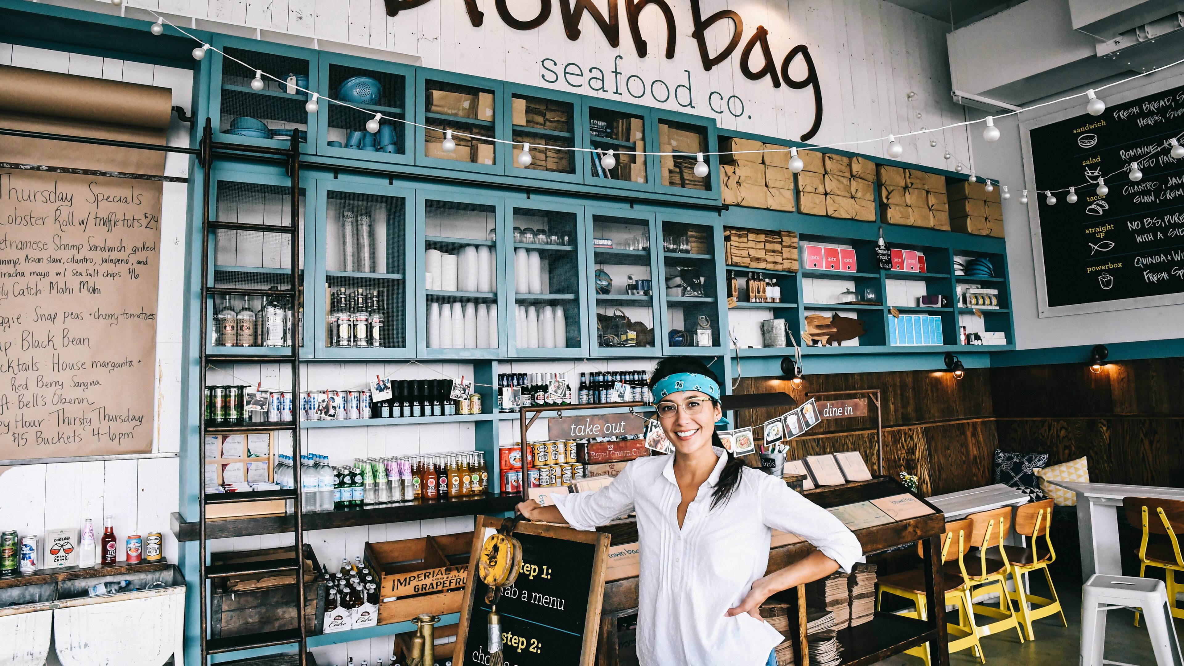 Brown Bag Seafood Co. CEO and Founder Donna Lee. COURTESY OF THE WILBERT GROUP