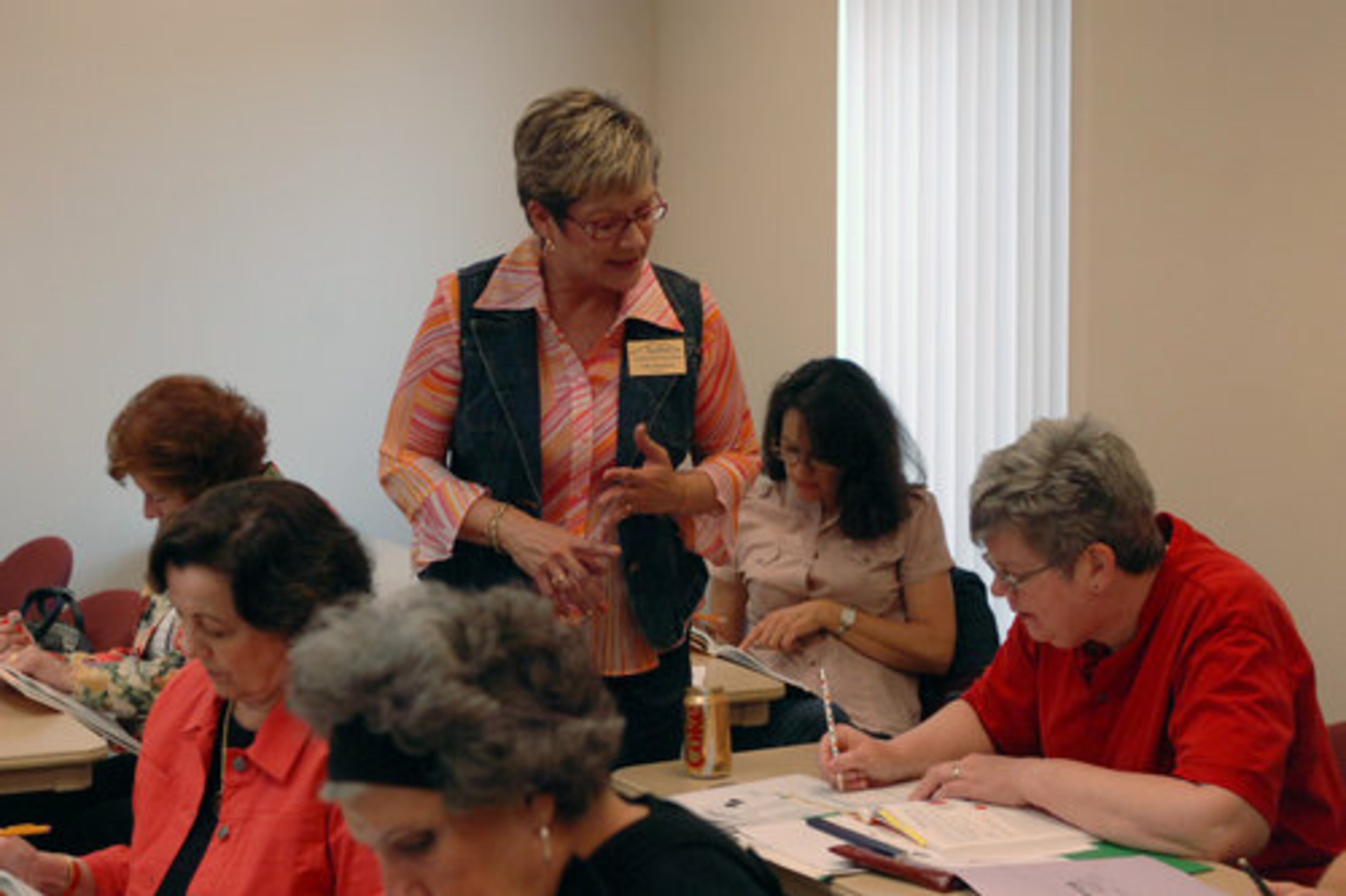 Mendoza teaches at Kennesaw State through the Osher Lifelong Learning Institute, a nationwide continuing education program aimed at people 50 and older.