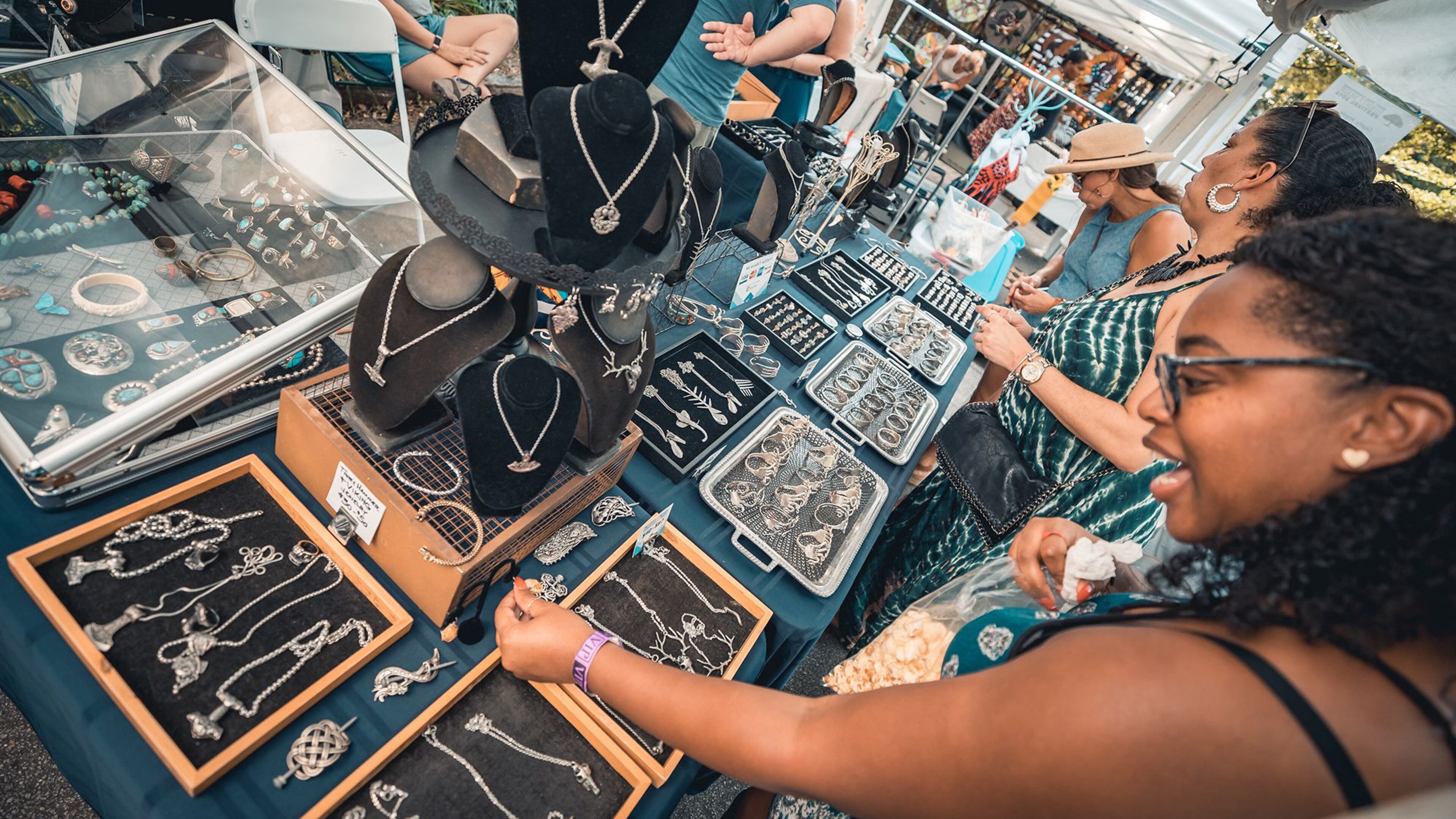 There’s a large selection to choose from at the Grant Park Summer Shade Festival.
(Courtesy of Fabian Fernandez.)