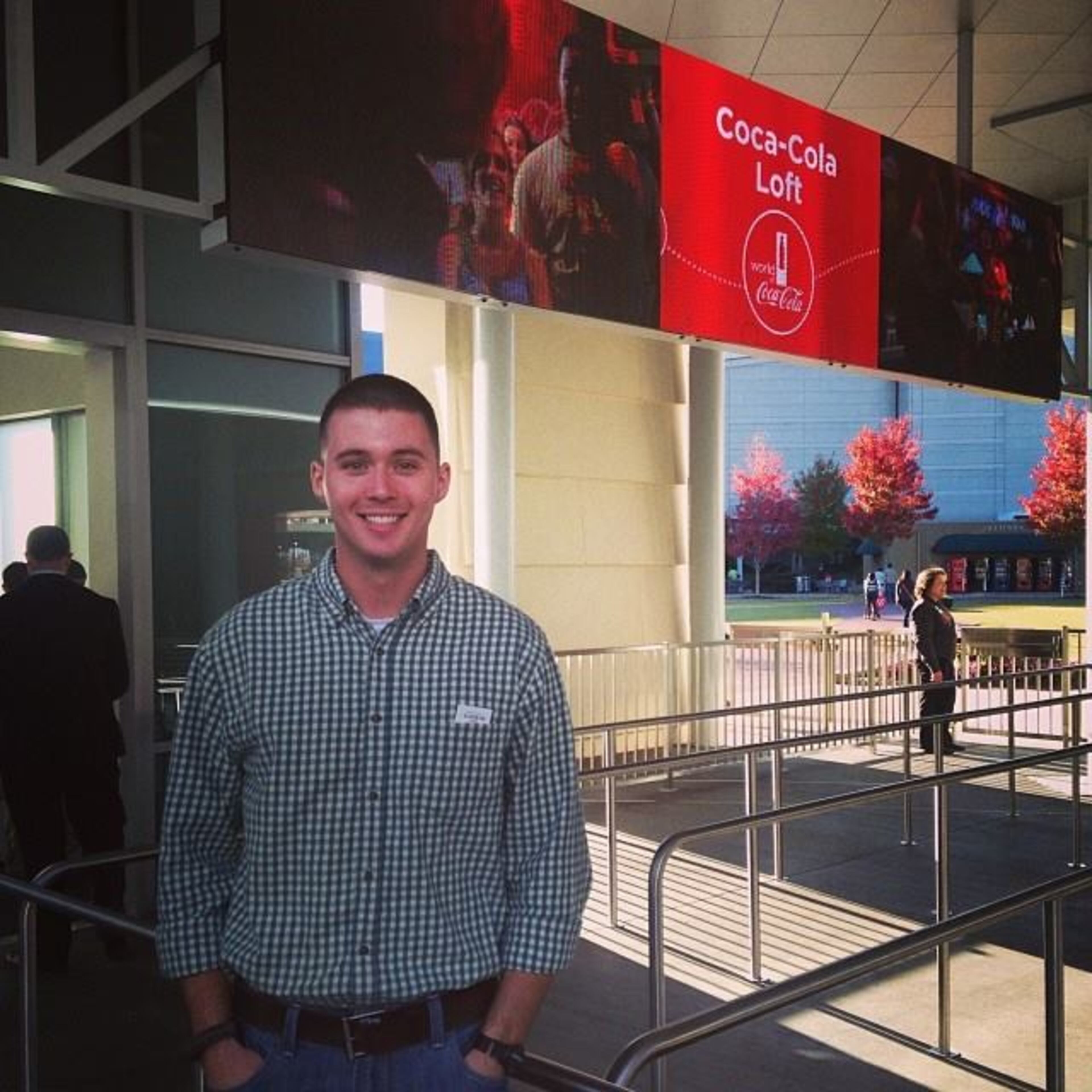 The wifey surprised me with a date at the World of Coke! Facebook photo with family's permission
