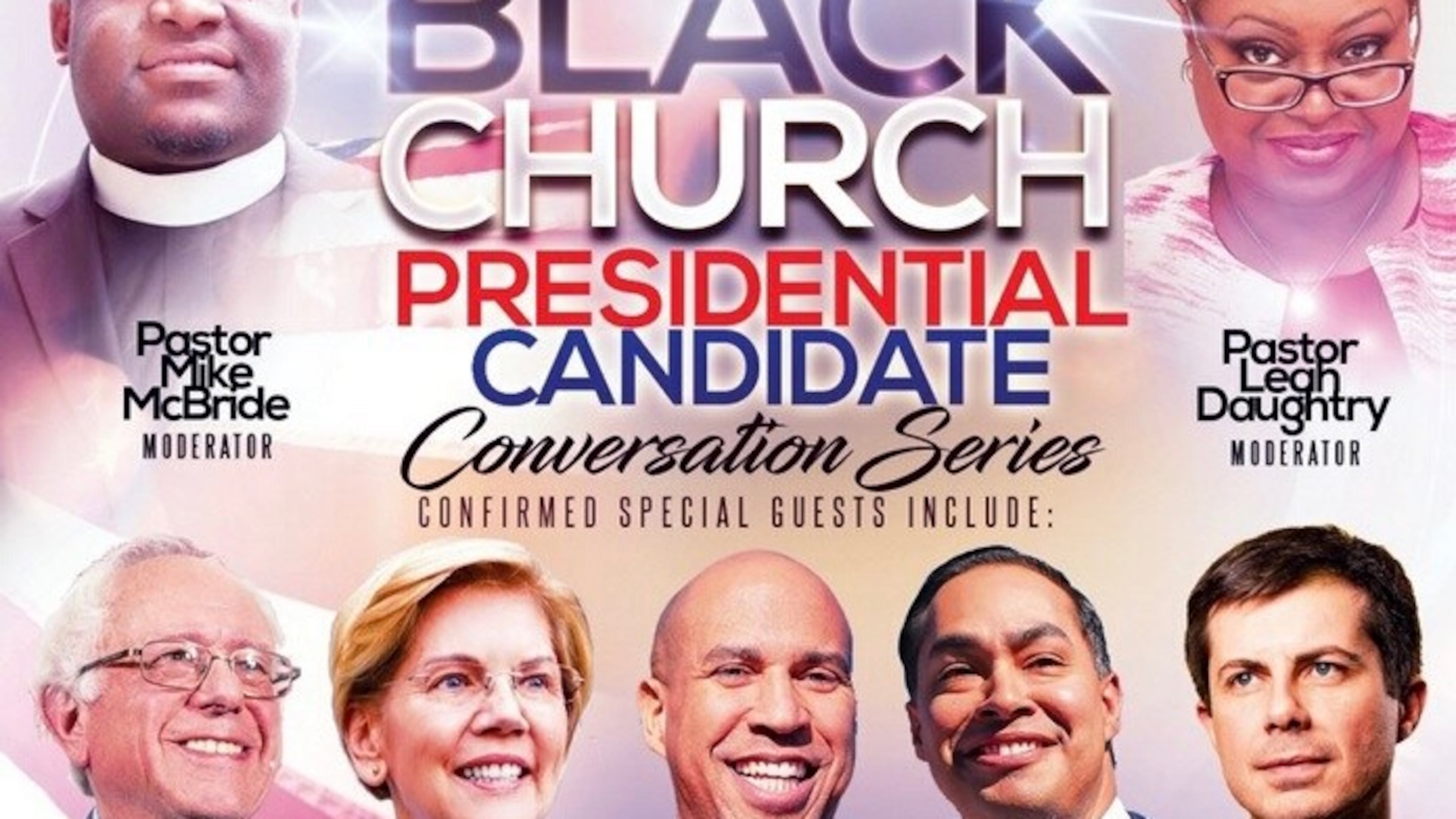 Five White House hopefuls will arrive in Atlanta on Friday and Saturday to headline an event organized by black church leaders.