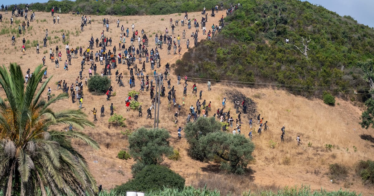 Moroccan security forces arrest nearly 300 migrants trying to reach Spain’s Ceuta