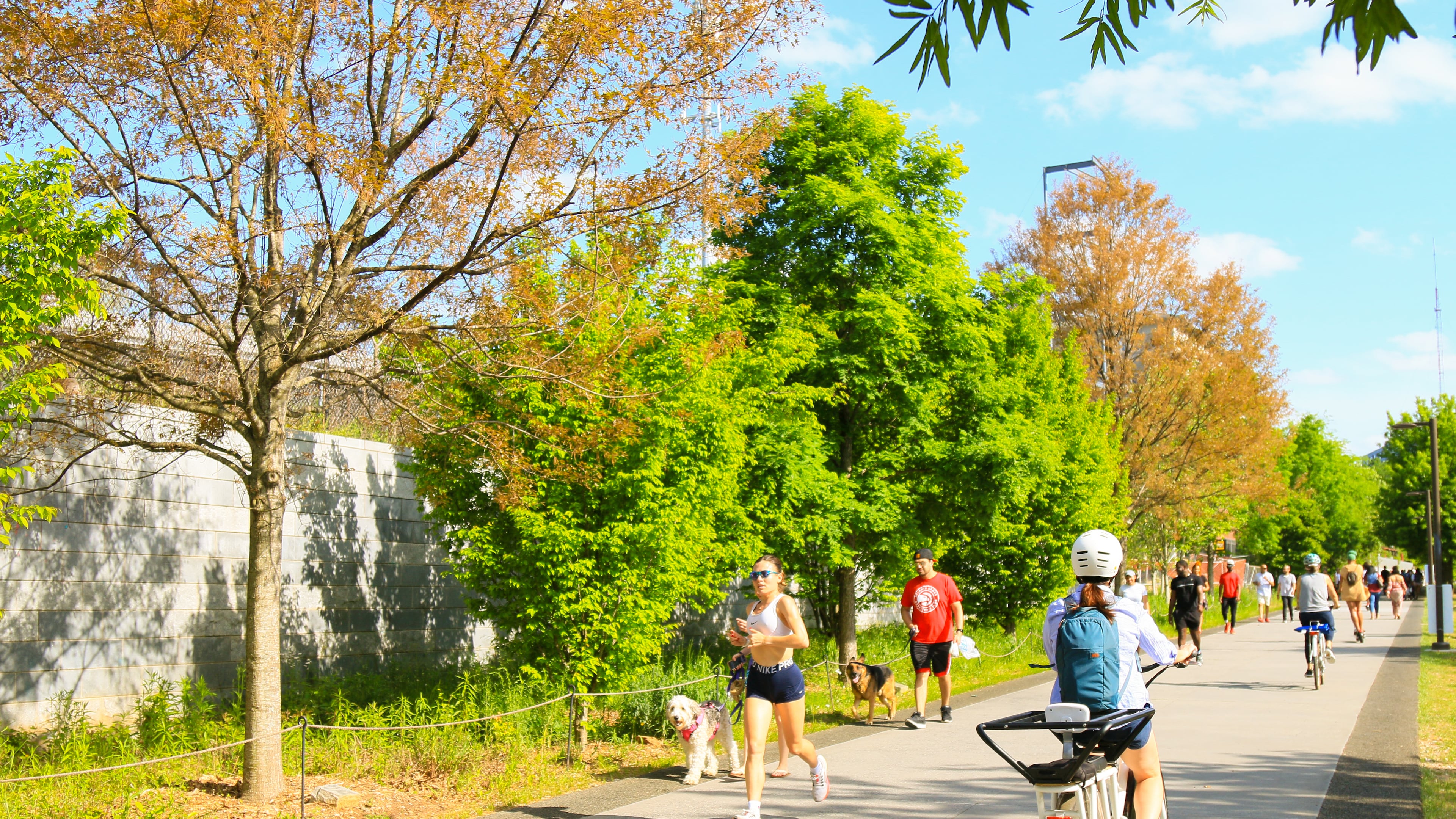 Beltline Eastside Trail in Old Fourth Ward on May 2, 2022