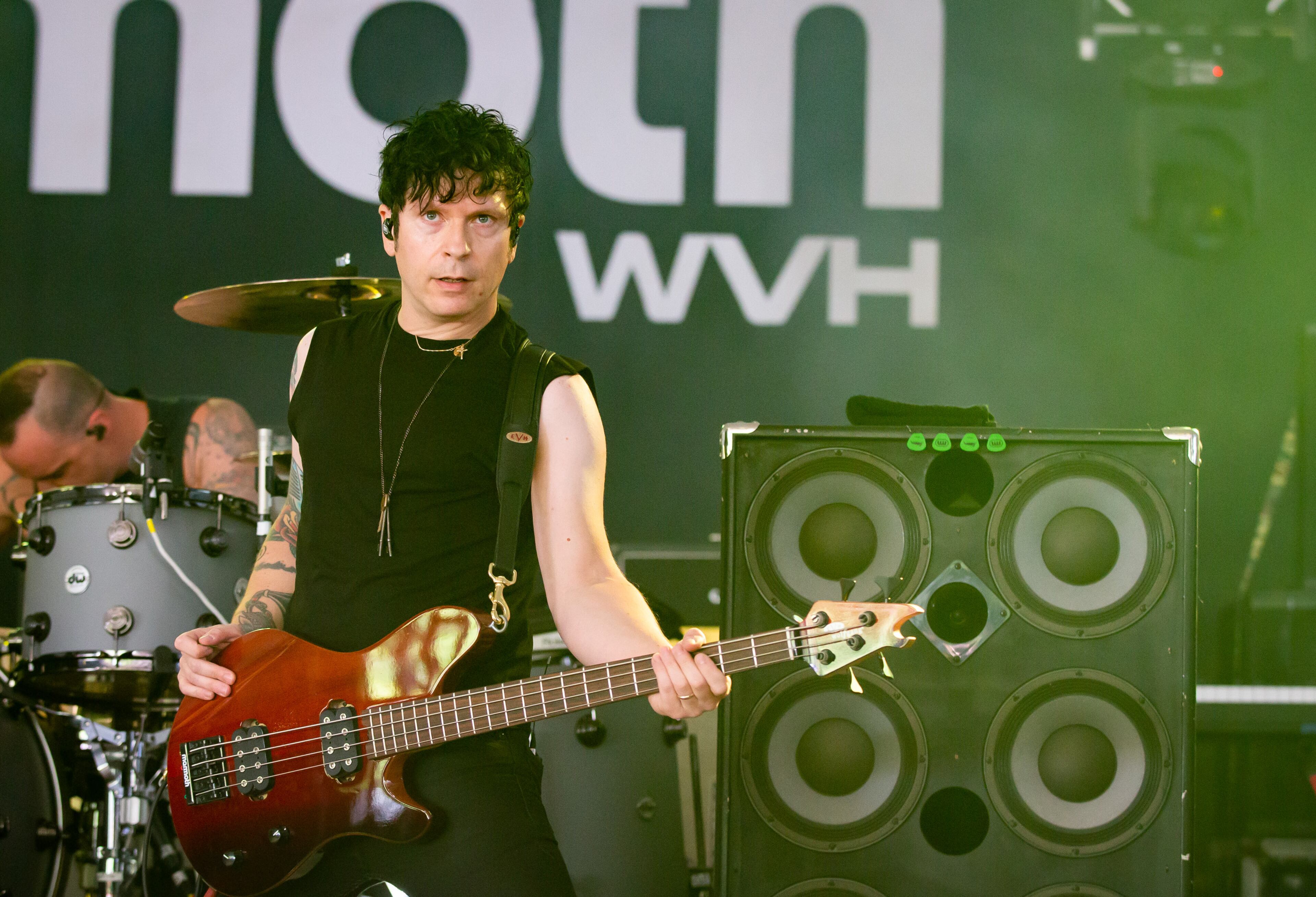 Mammoth WVH performs on the second day of the Shaky Knees Music Festival in Atlanta on Saturday, October 23, 2021. (Photo: Ryan Fleisher for The Atlanta Journal-Constitution)